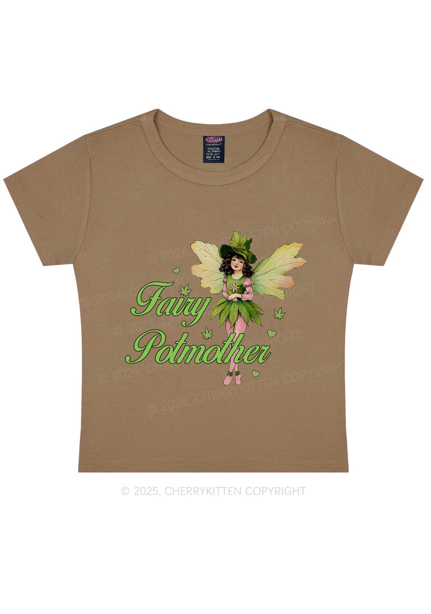 Fairy Potmother Y2K Baby Tee Cherrykitten - Image 11
