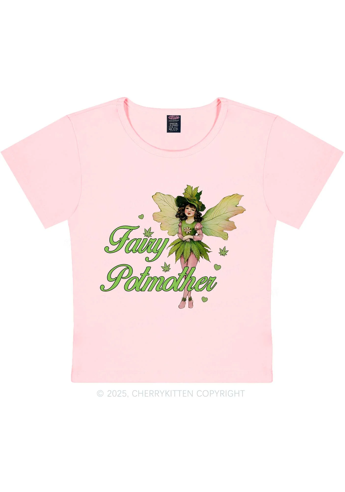 Fairy Potmother Y2K Baby Tee Cherrykitten - Image 12