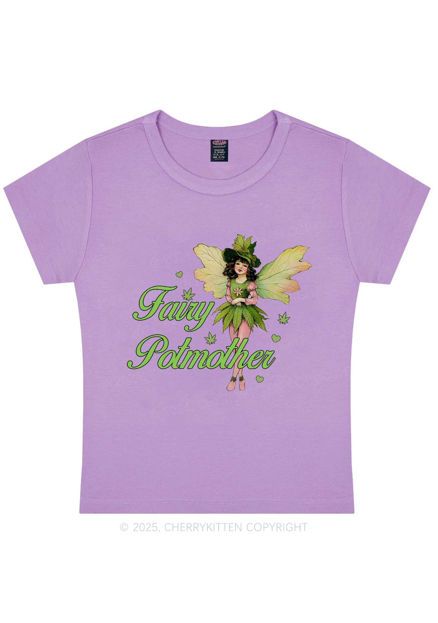 Fairy Potmother Y2K Baby Tee Cherrykitten - Image 7