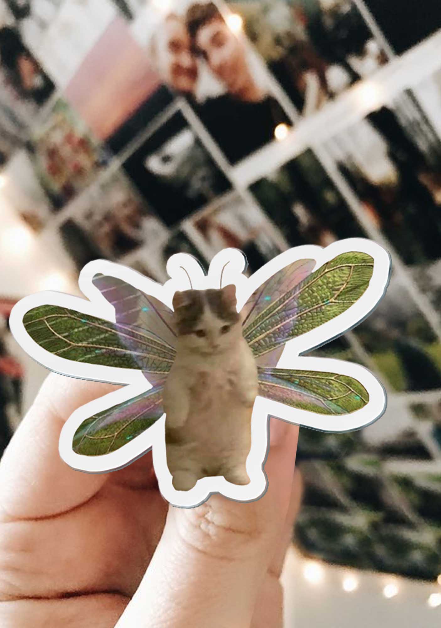 Fairycat Wings 1Pc Y2K Pin Cherrykitten - Image 3