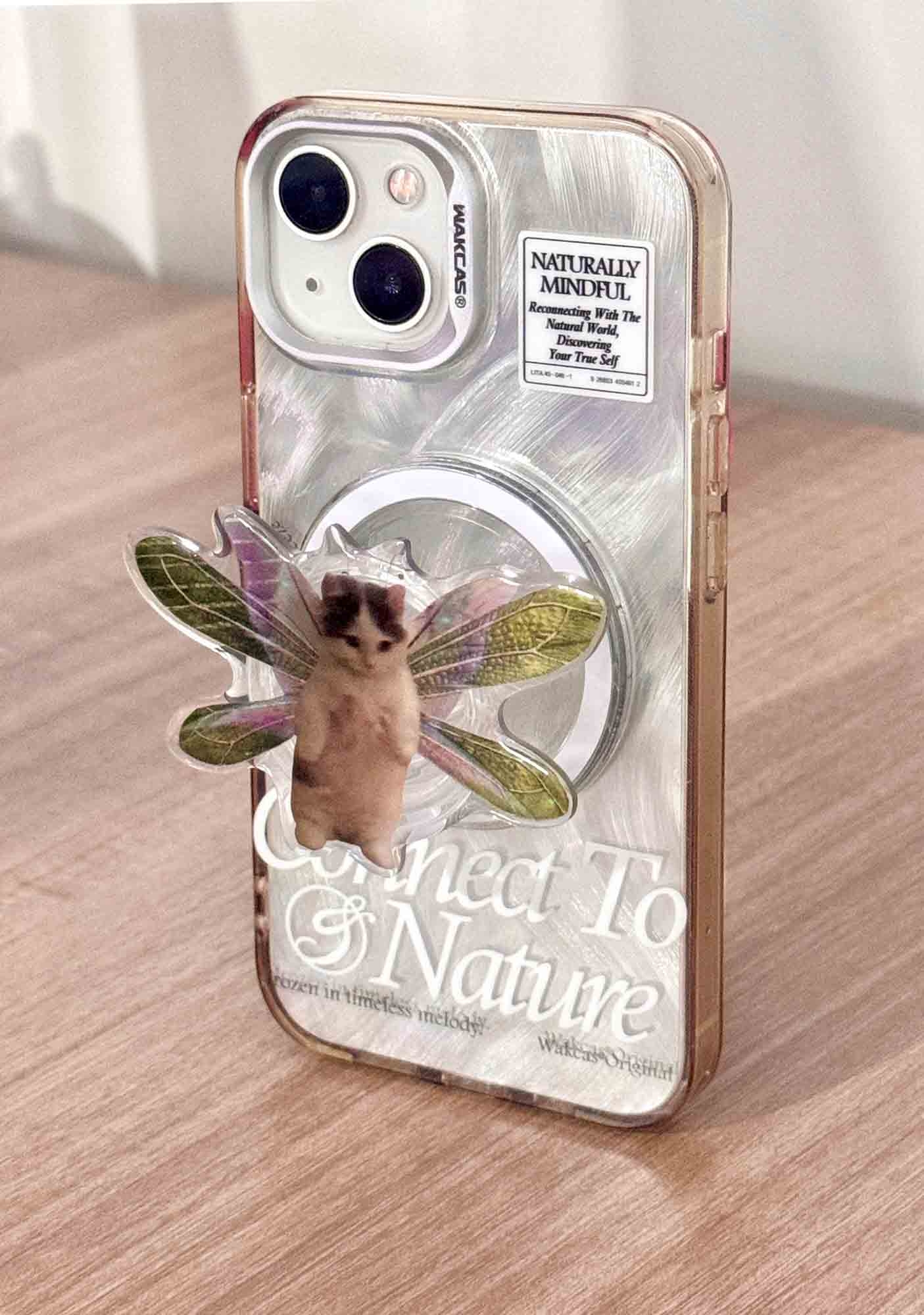 Fairycat Wings Y2K Magnetic Phone Grip Holder Cherrykitten - Image 2