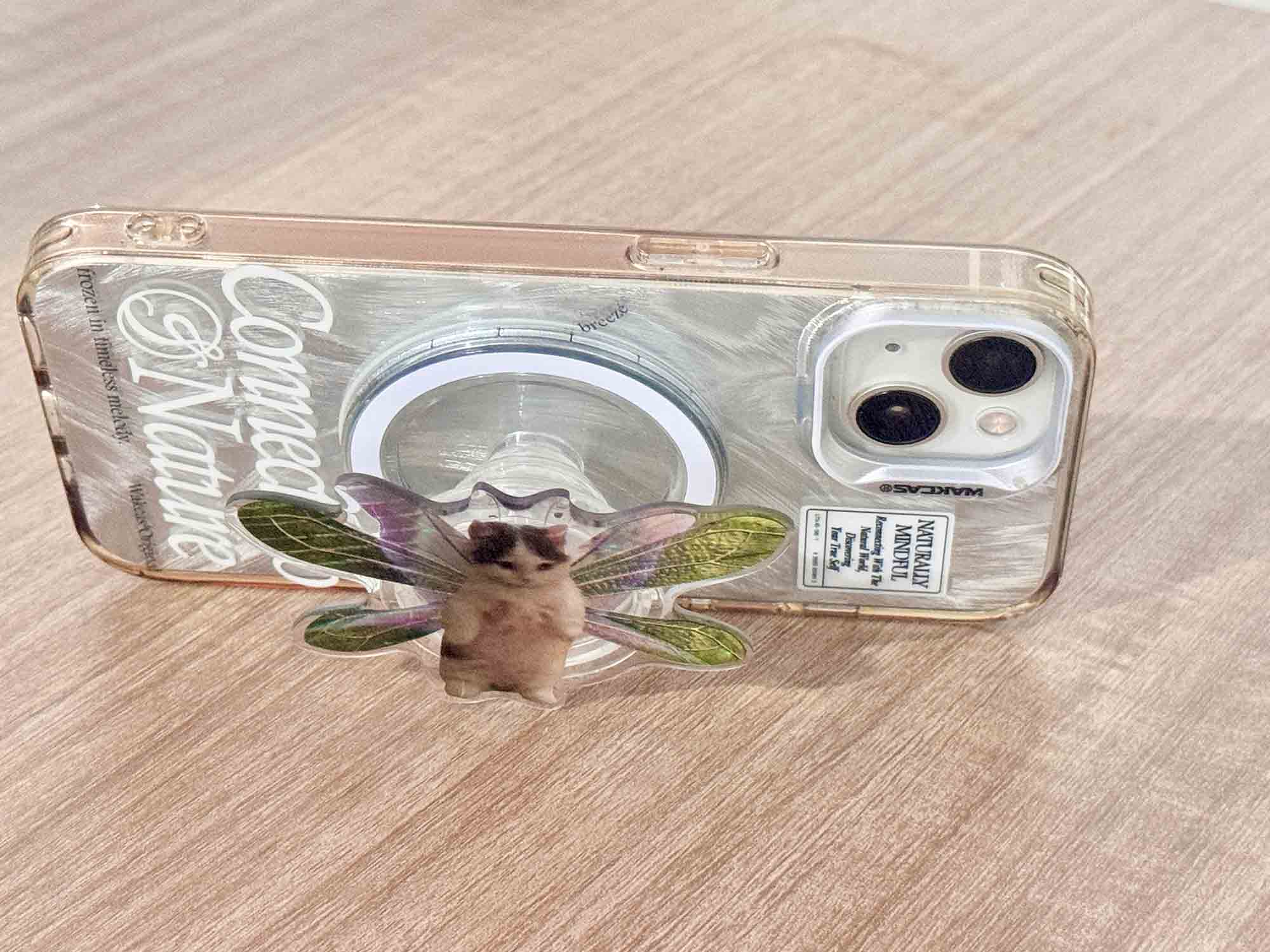 Fairycat Wings Y2K Magnetic Phone Grip Holder Cherrykitten - Image 3