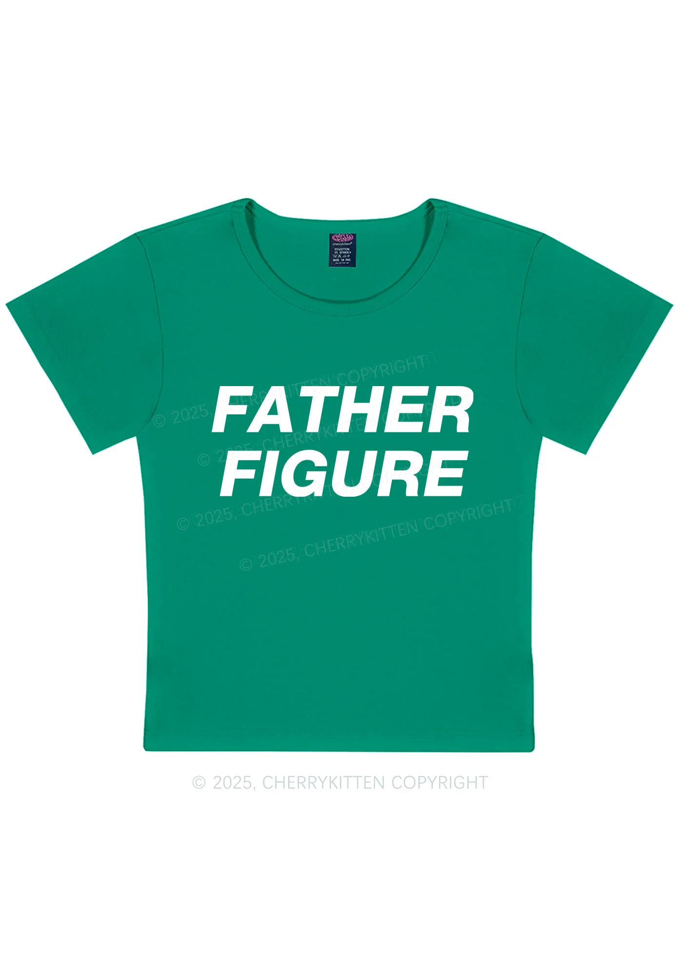 Father Figure Y2K Baby Tee Cherrykitten - Image 10
