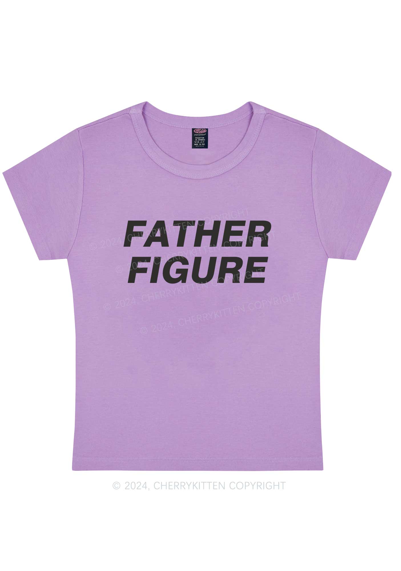 Father Figure Y2K Baby Tee Cherrykitten - Image 7