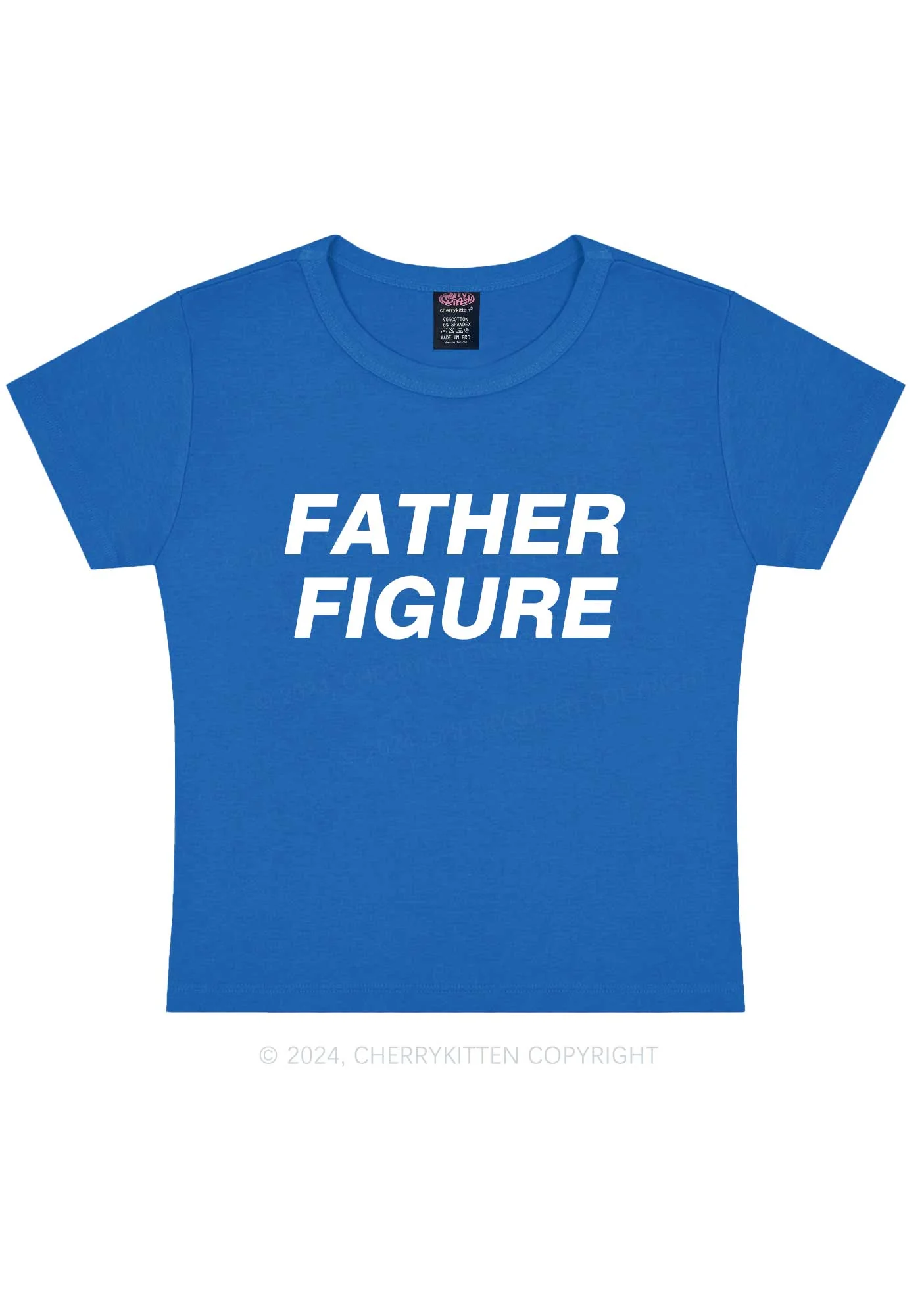 Father Figure Y2K Baby Tee Cherrykitten - Image 8