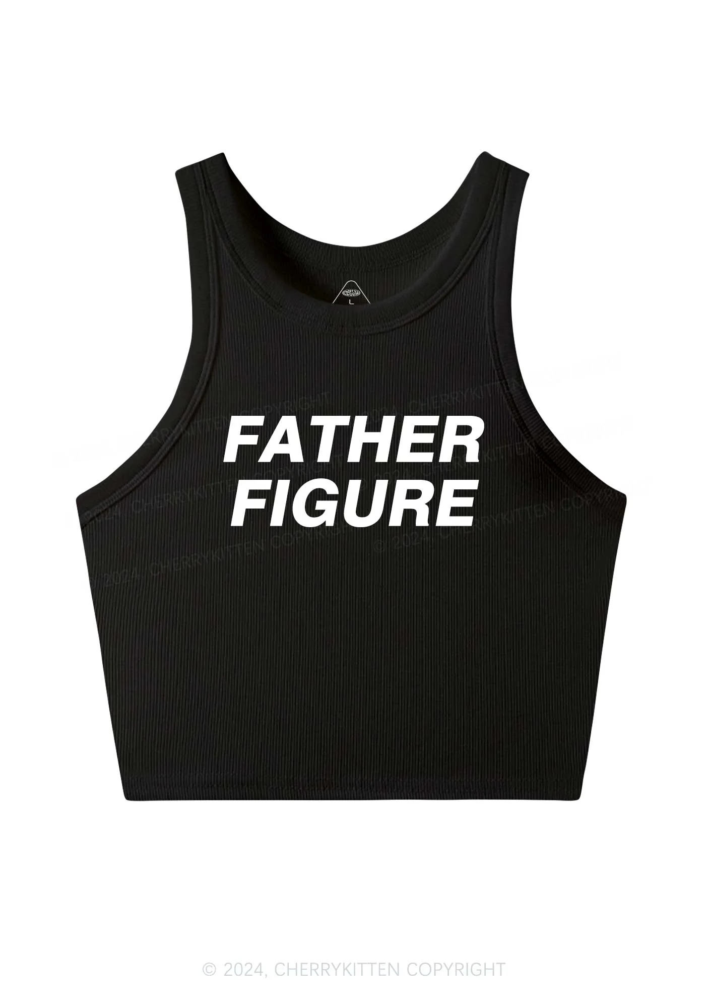 Father Figure Y2K Crop Tank Top Cherrykitten - Image 3