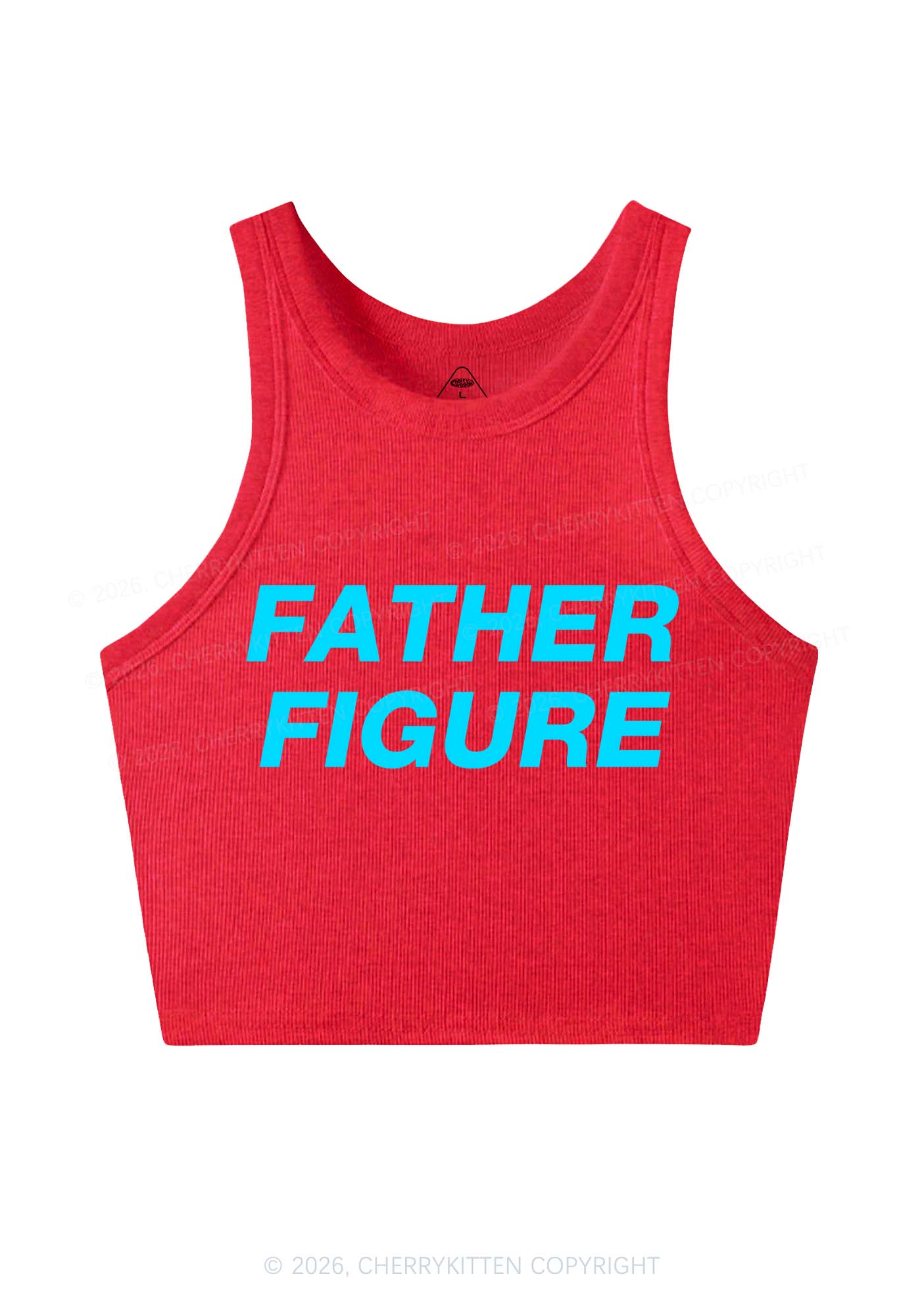 Father Figure Y2K Crop Tank Top Cherrykitten - Image 4