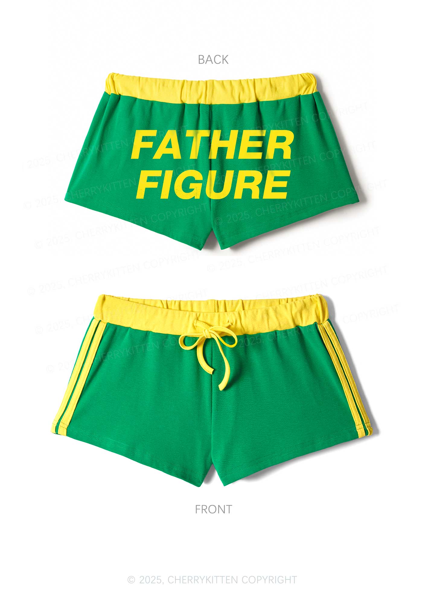 Father Figure Y2K Drawstring Mini Shorts Cherrykitten - Image 6