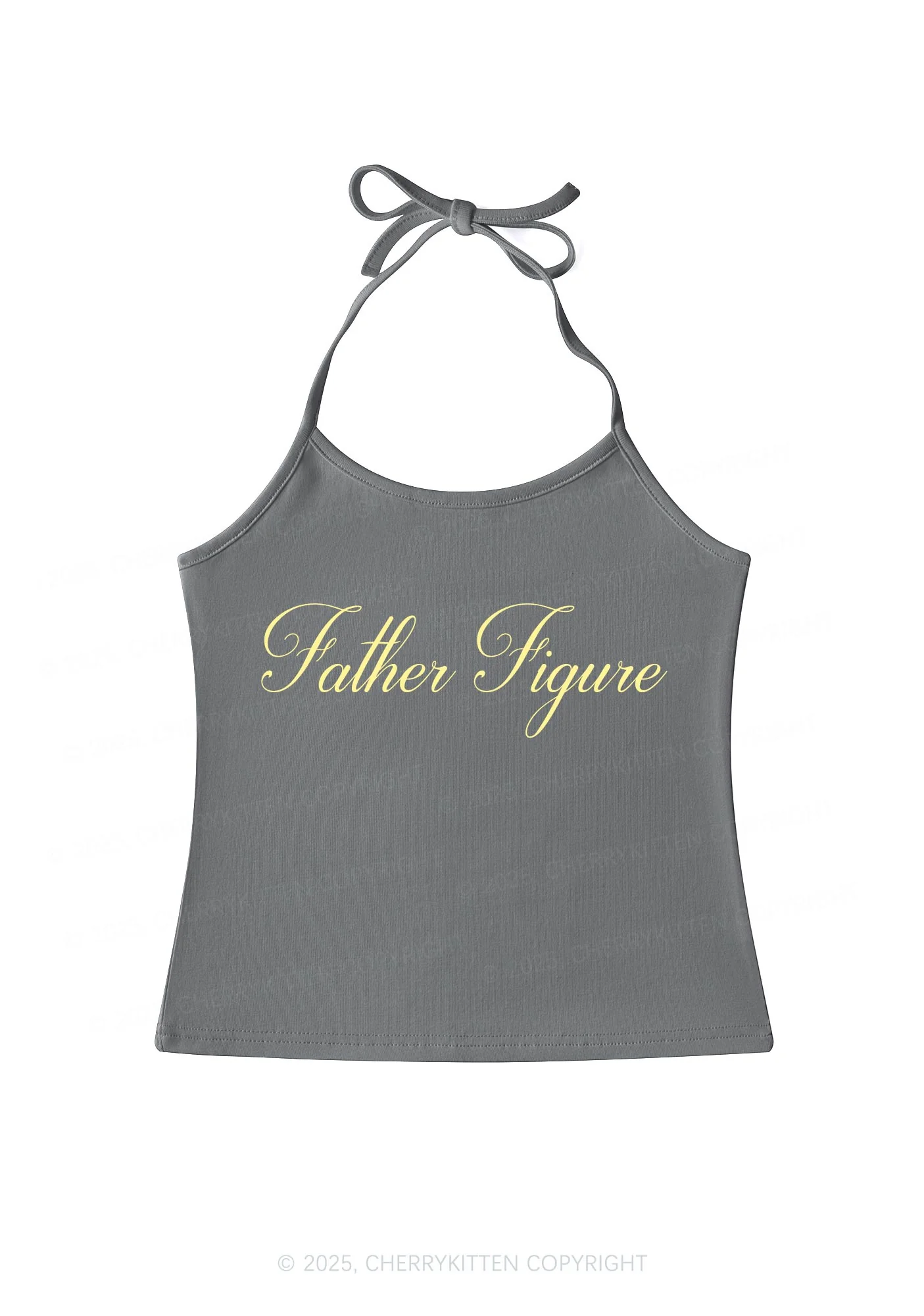 Father Figure Y2K Halter Neck Cami Cherrykitten - Image 2
