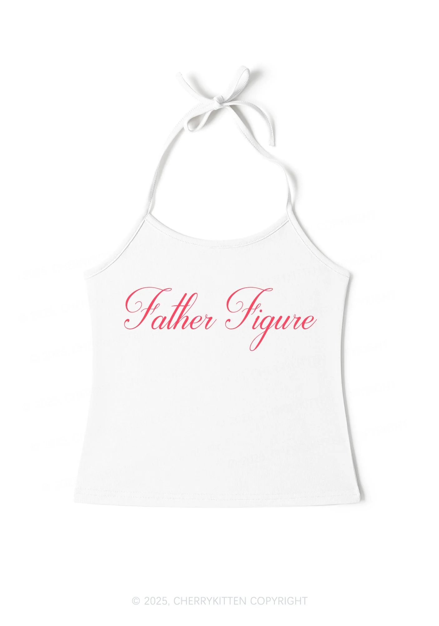 Father Figure Y2K Halter Neck Cami Cherrykitten - Image 3
