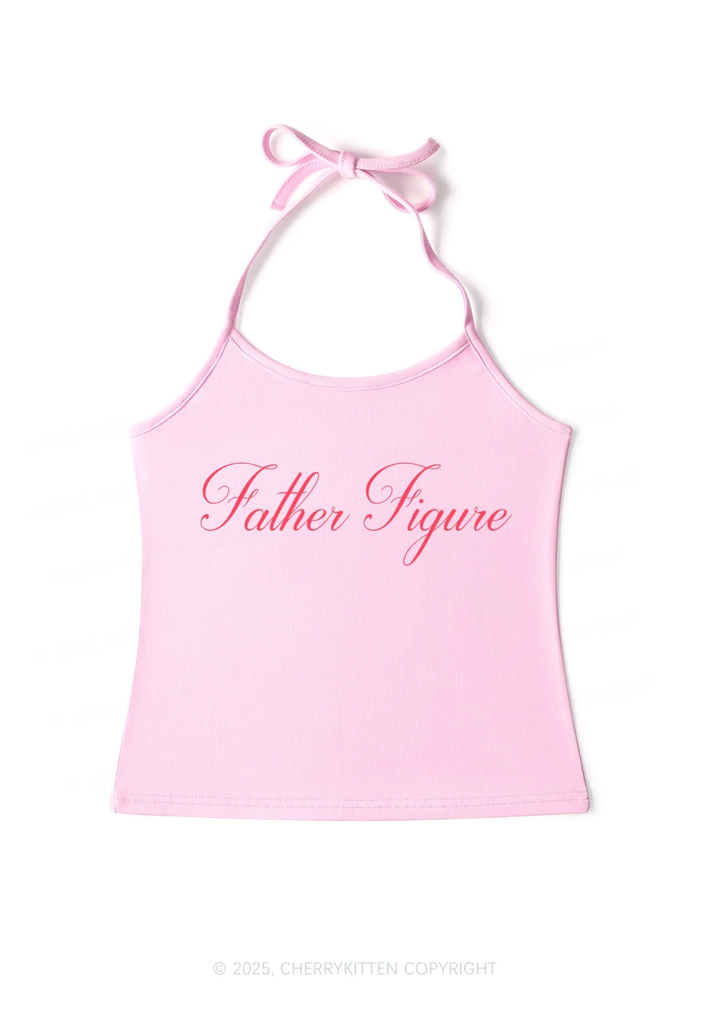 Father Figure Y2K Halter Neck Cami Cherrykitten - Image 4