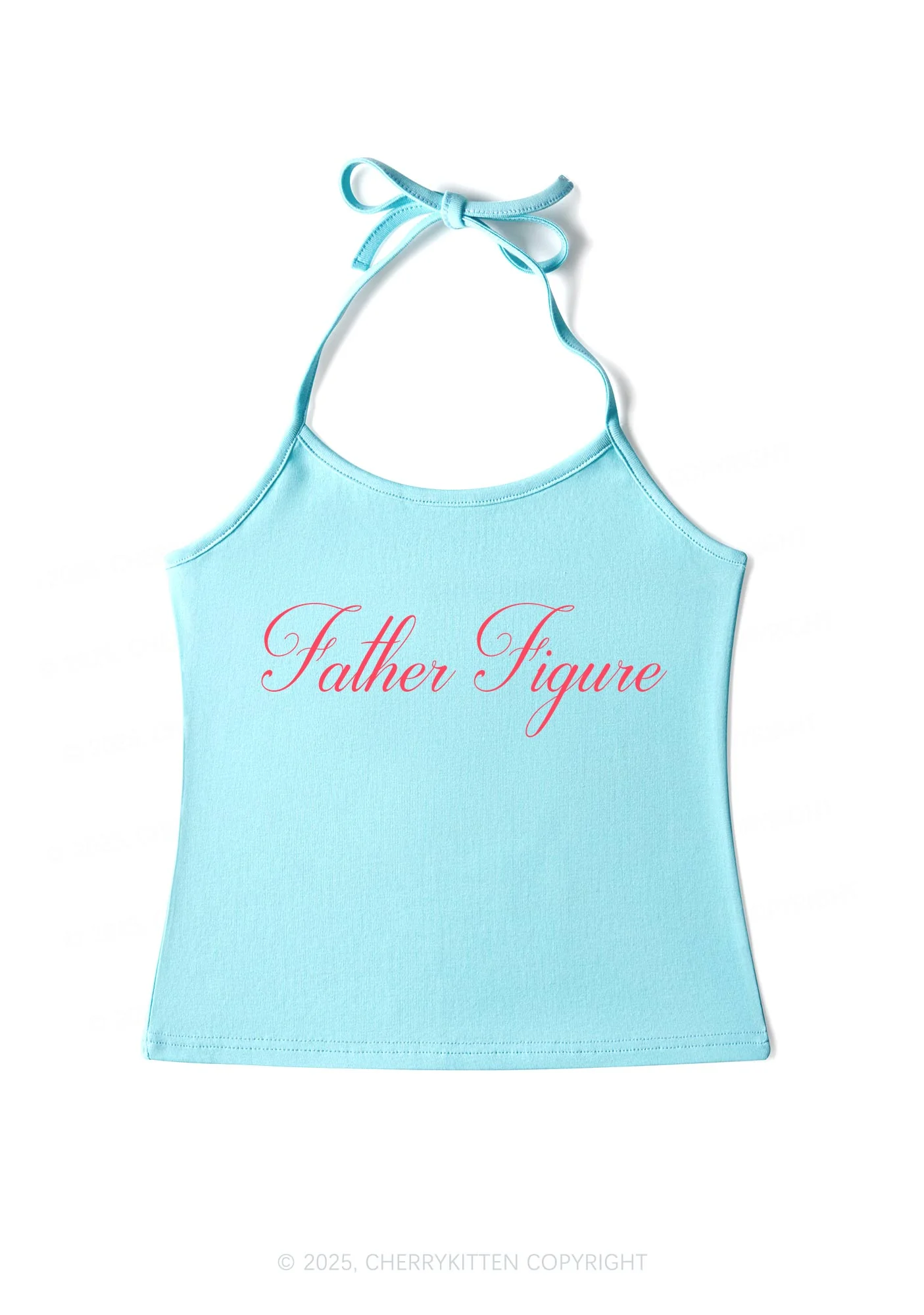 Father Figure Y2K Halter Neck Cami Cherrykitten - Image 5