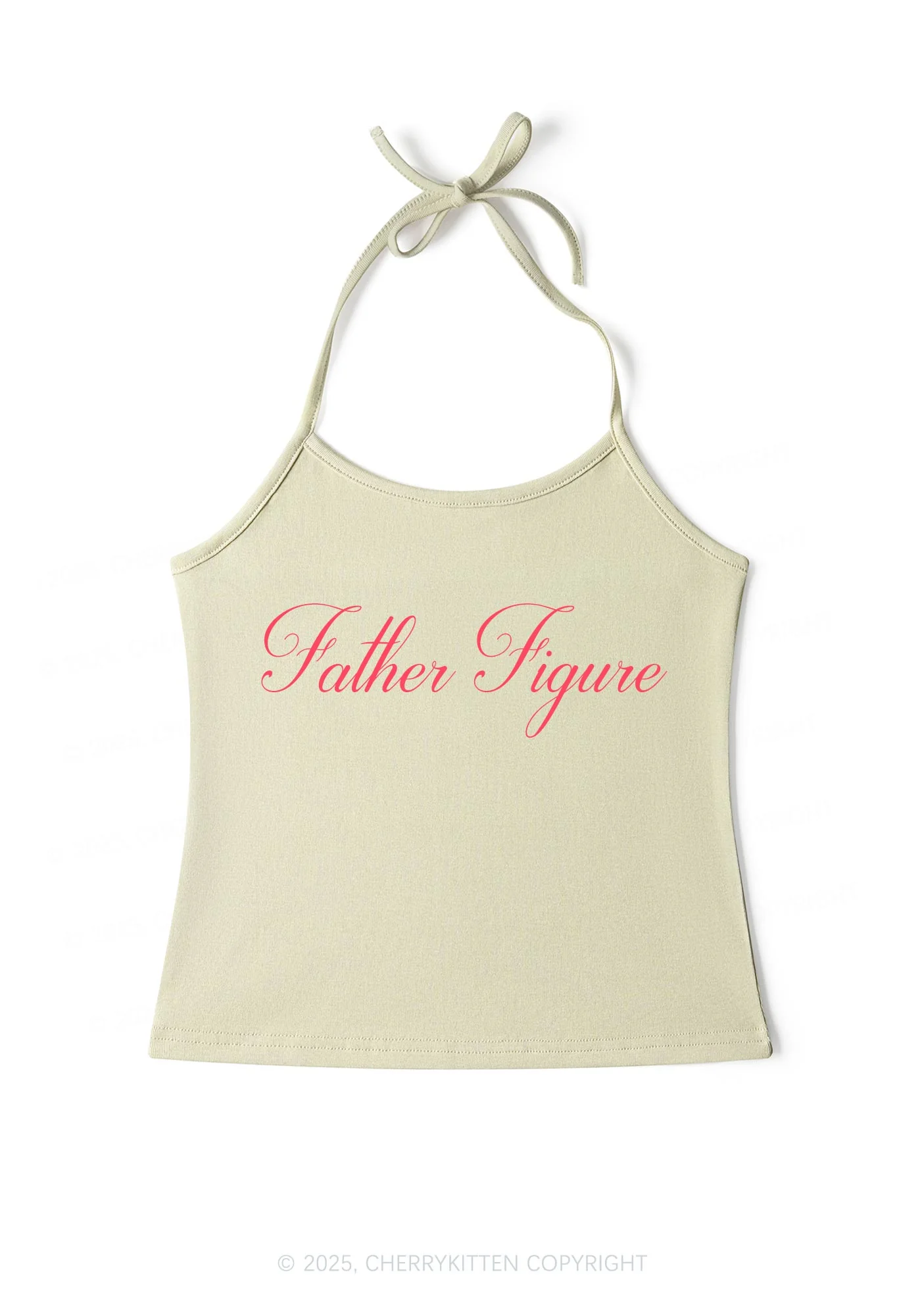 Father Figure Y2K Halter Neck Cami Cherrykitten - Image 6