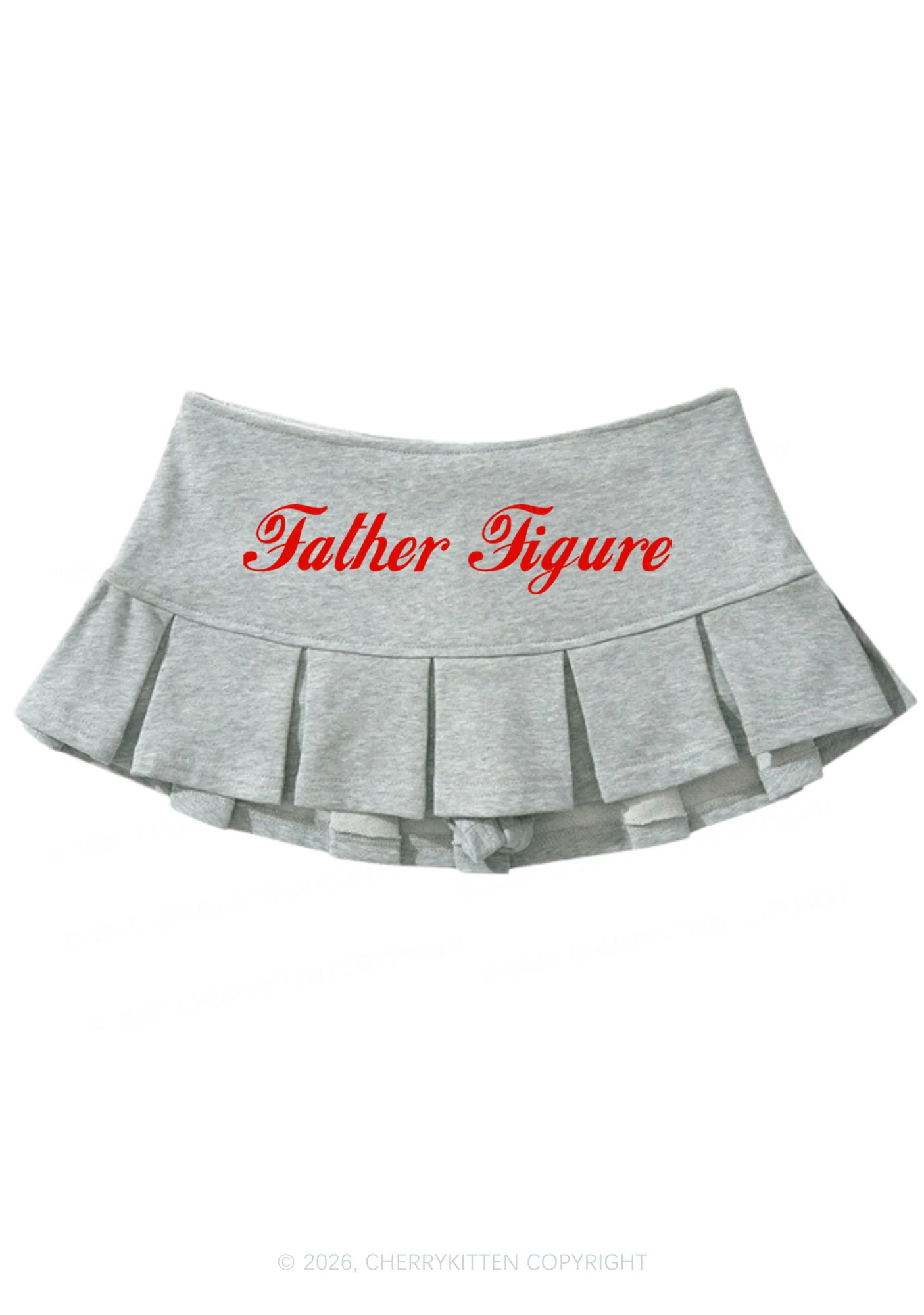 Father Figure Y2K Mini Pleated Skirts Cherrykitten - Image 2