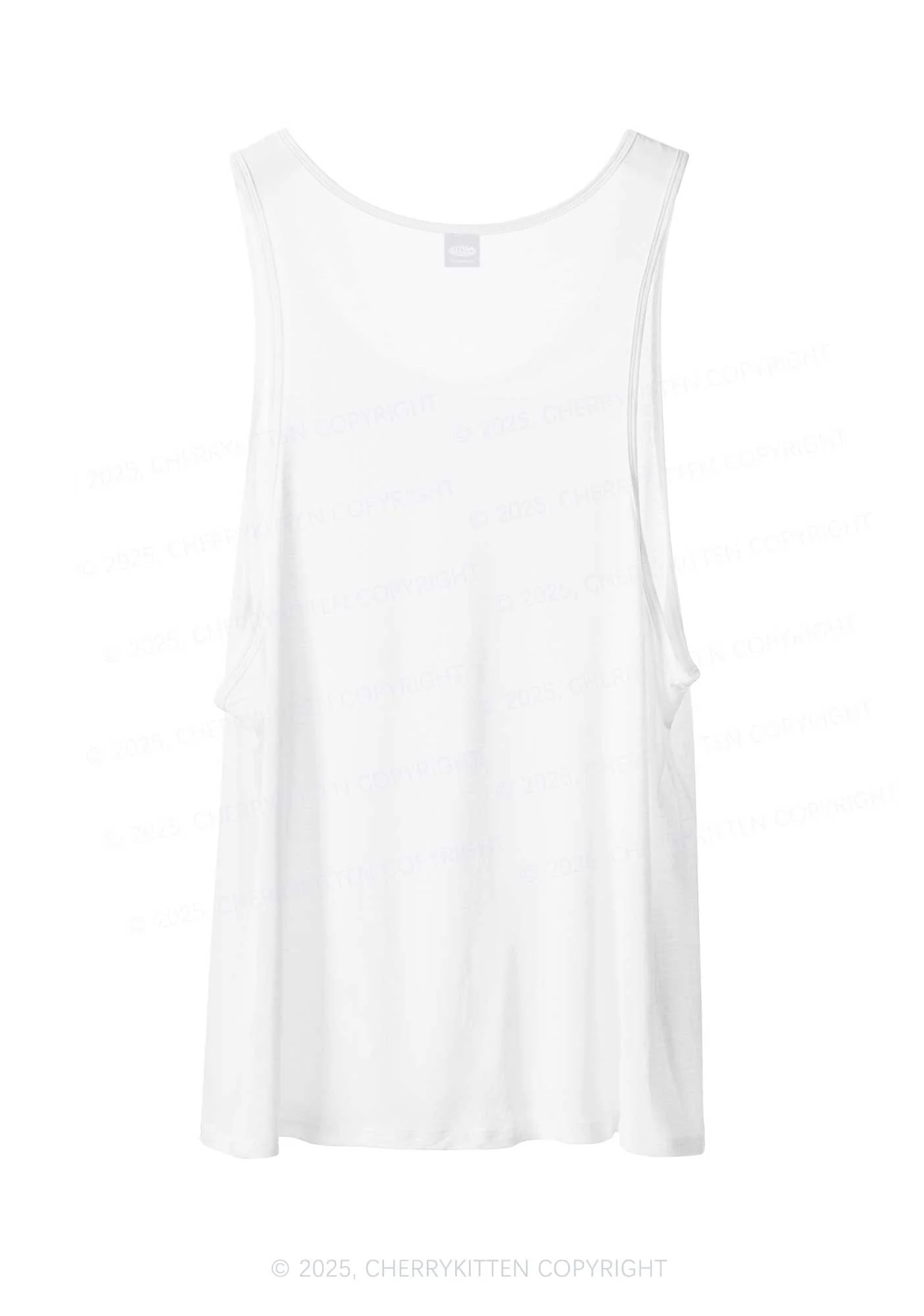 Tattoos Are Trashy Y2K Sheer Boyfriend Tank Cherrykitten - Image 5