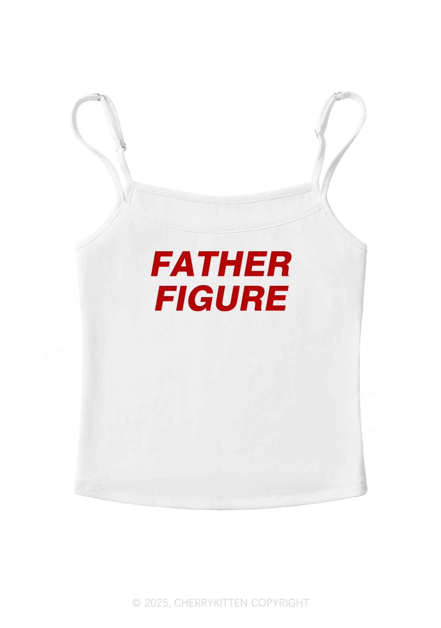 Father Figure Y2K Spaghetti Strap Cami Cherrykitten - Image 3