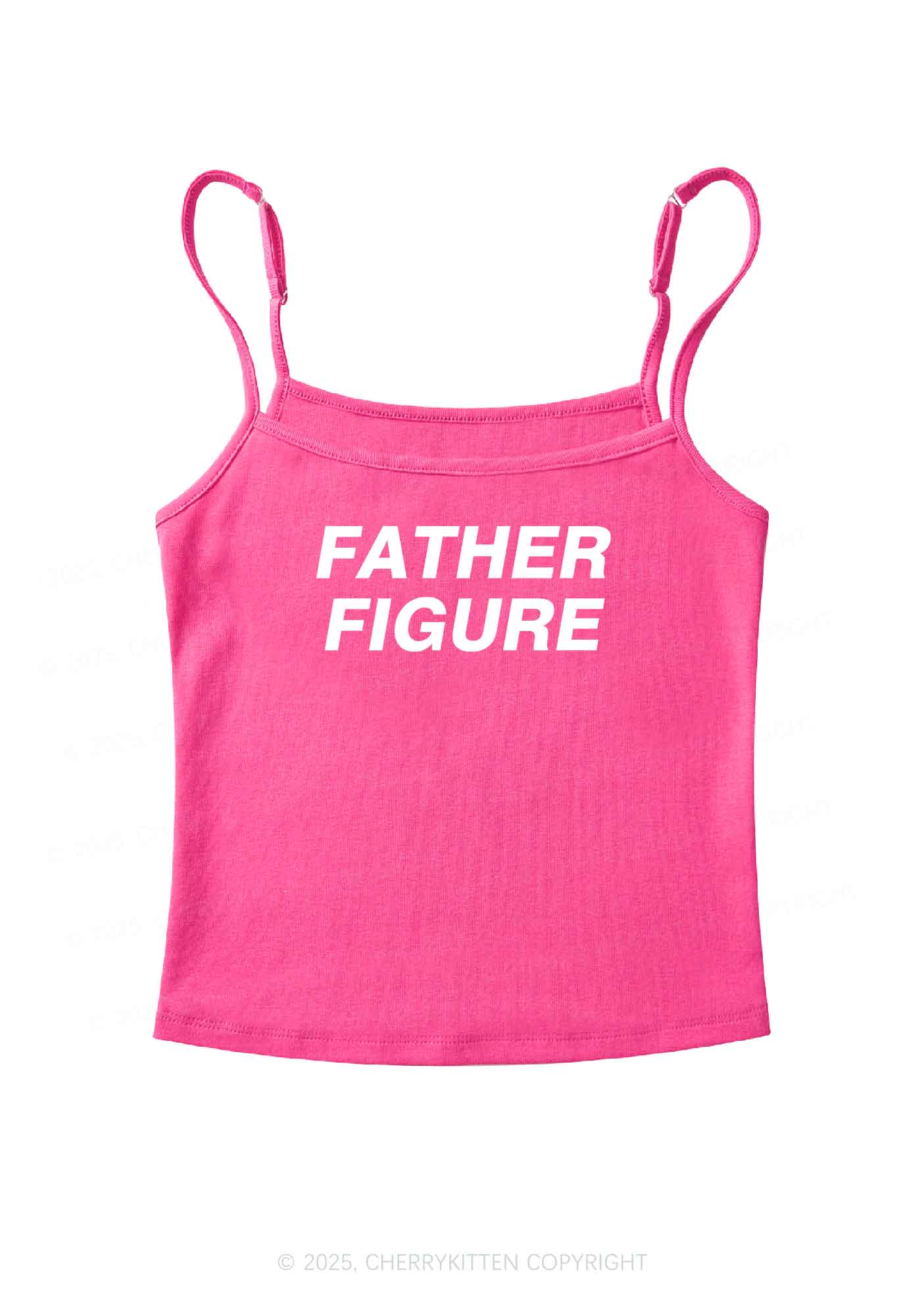 Father Figure Y2K Spaghetti Strap Cami Cherrykitten - Image 4