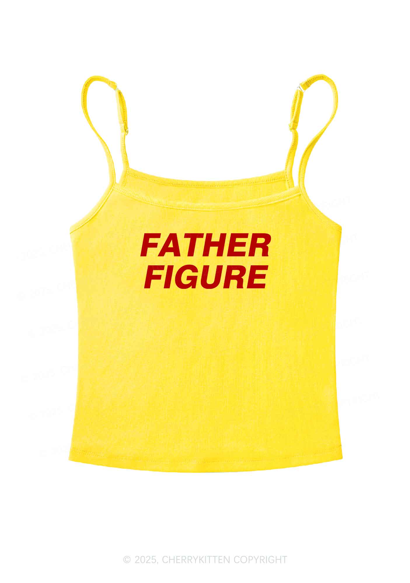 Father Figure Y2K Spaghetti Strap Cami Cherrykitten - Image 5