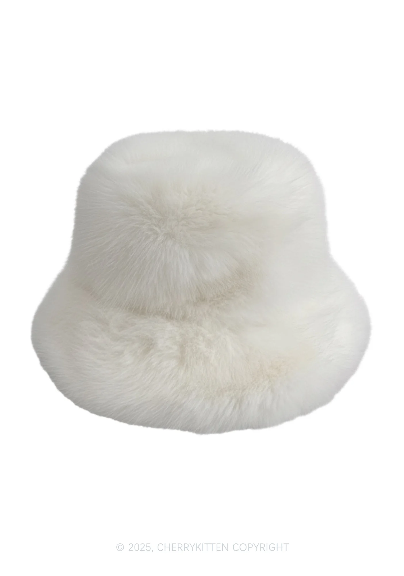 Faux Fur Y2K Bucket Hat Cherrykitten - Image 2