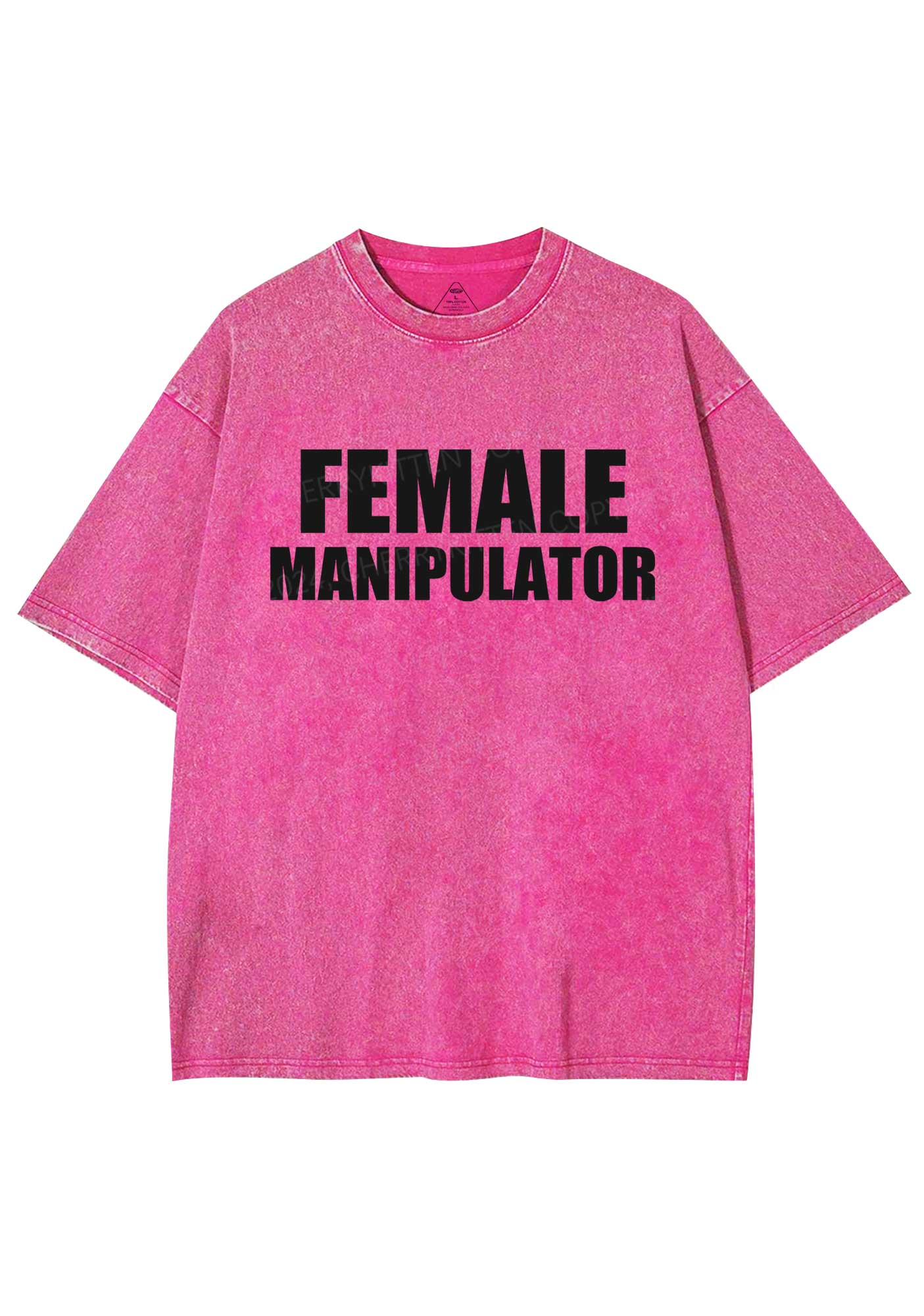 Female Manipulator Y2K Shirts Washed Tee Cherrykitten - Image 3