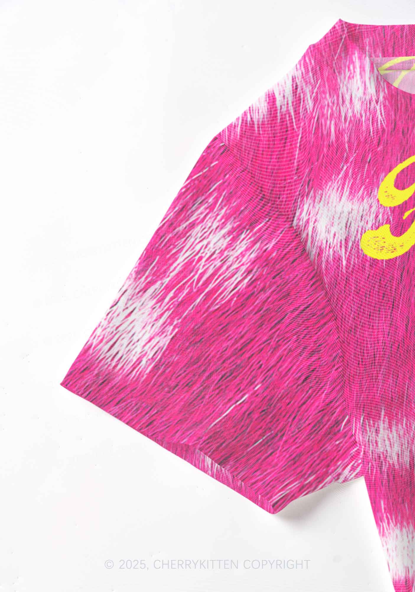 Femme And Rosy Fur 2K Mesh Crop Top Cherrykitten - Image 4