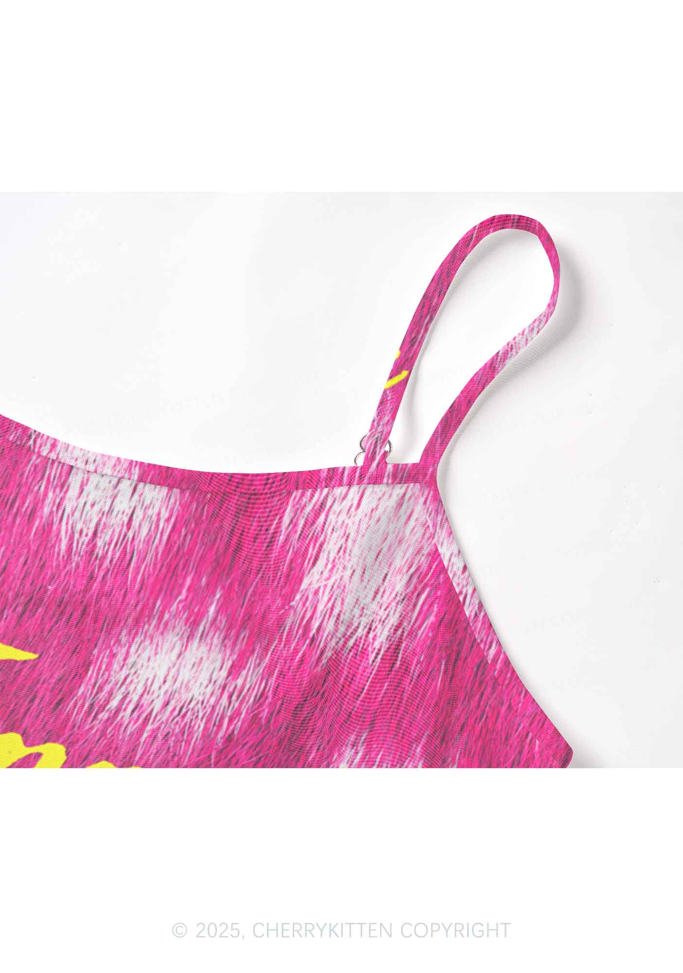 Femme And Rosy Fur Y2K Mesh Cami Tank Cherrykitten - Image 5