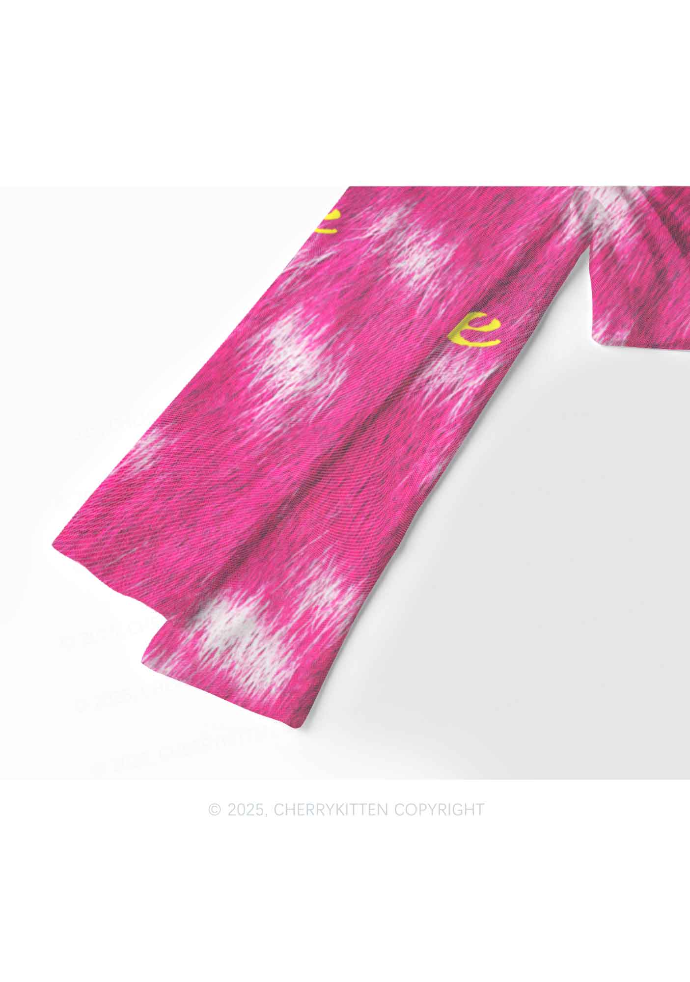 Femme And Rosy Fur Y2K Mesh Long Sleeve Crop Top Cherrykitten - Image 4