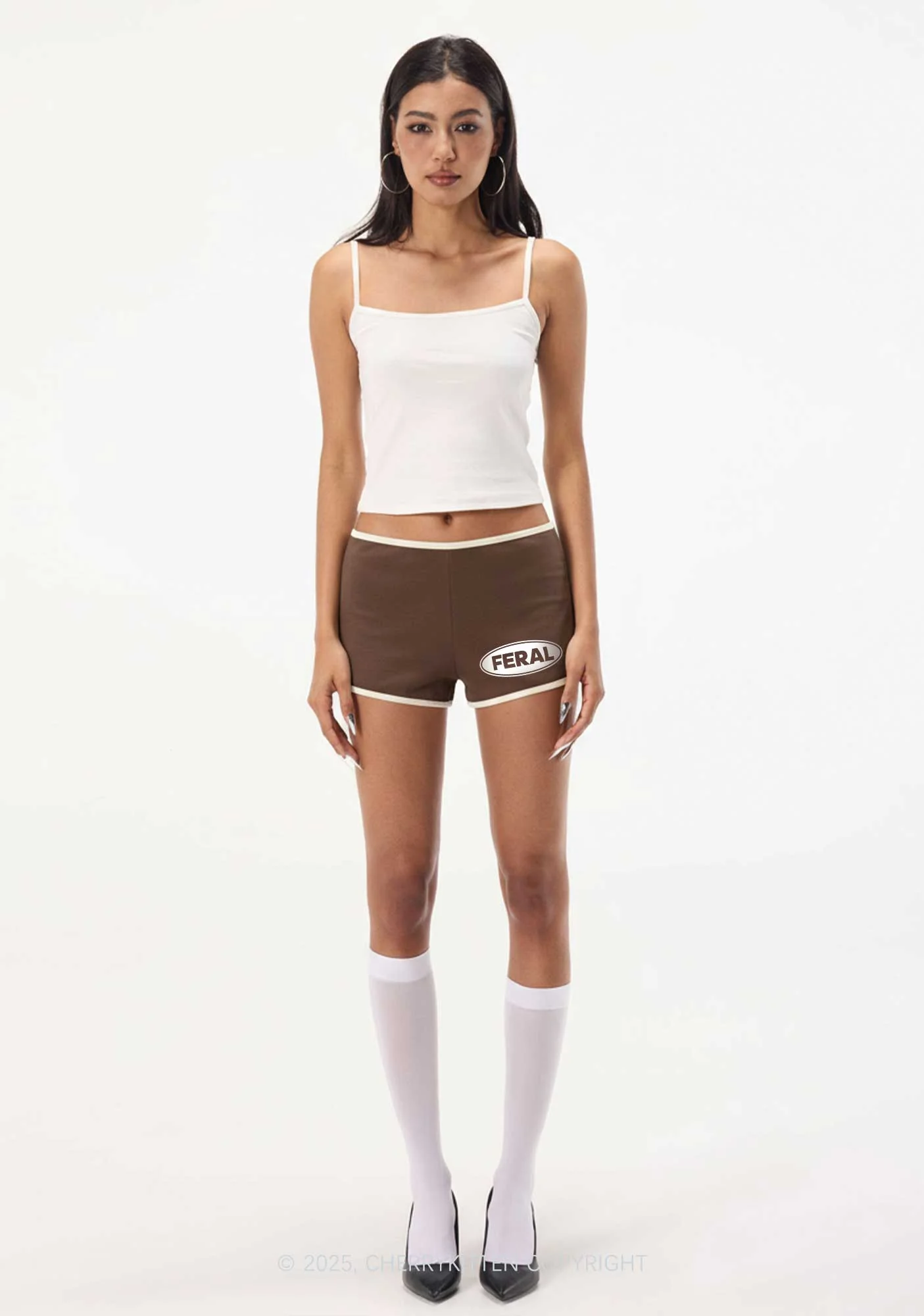 Feral Y2K Booty Shorts Cherrykitten - Image 2