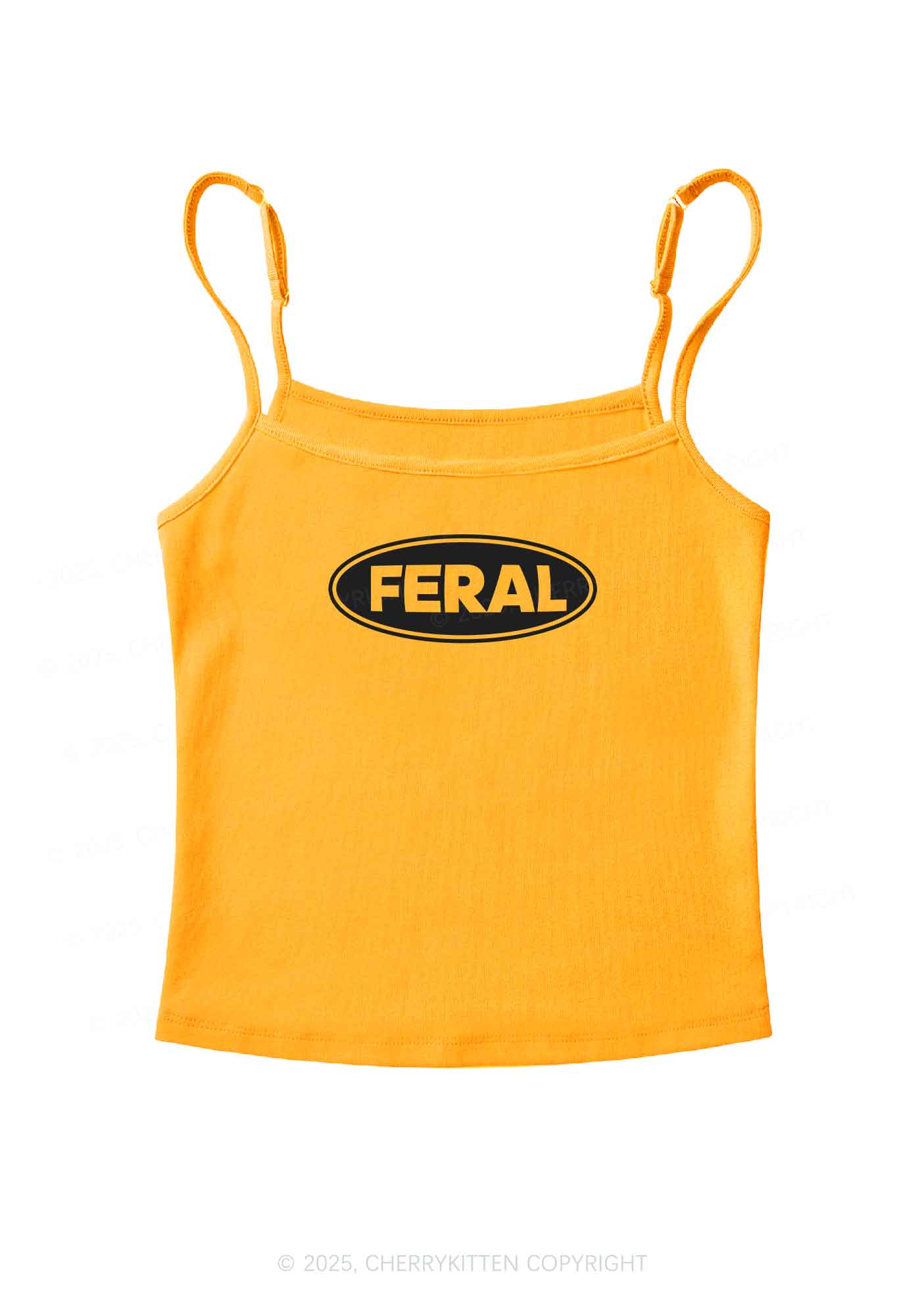Feral Y2K Spaghetti Strap Cami Cherrykitten - Image 5