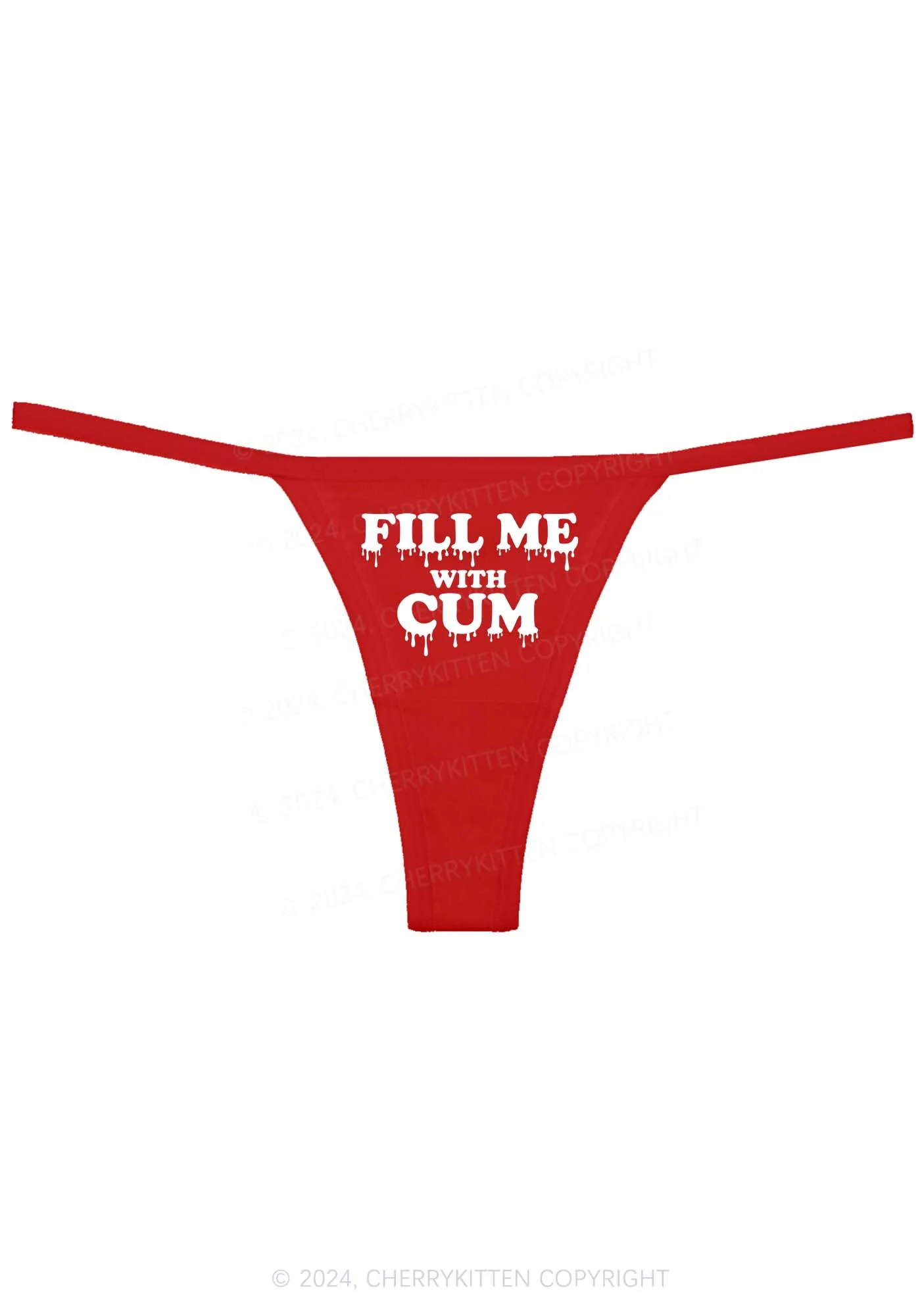 Fill Me Y2K Flat String Thong Cherrykitten - Image 5