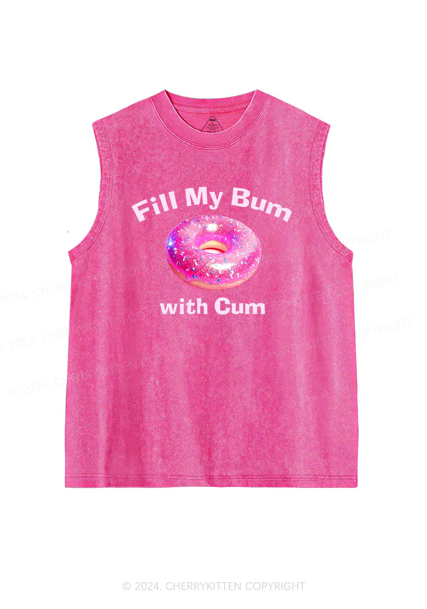 Fill My Bxm Y2K Washed Tank Cherrykitten - Image 3