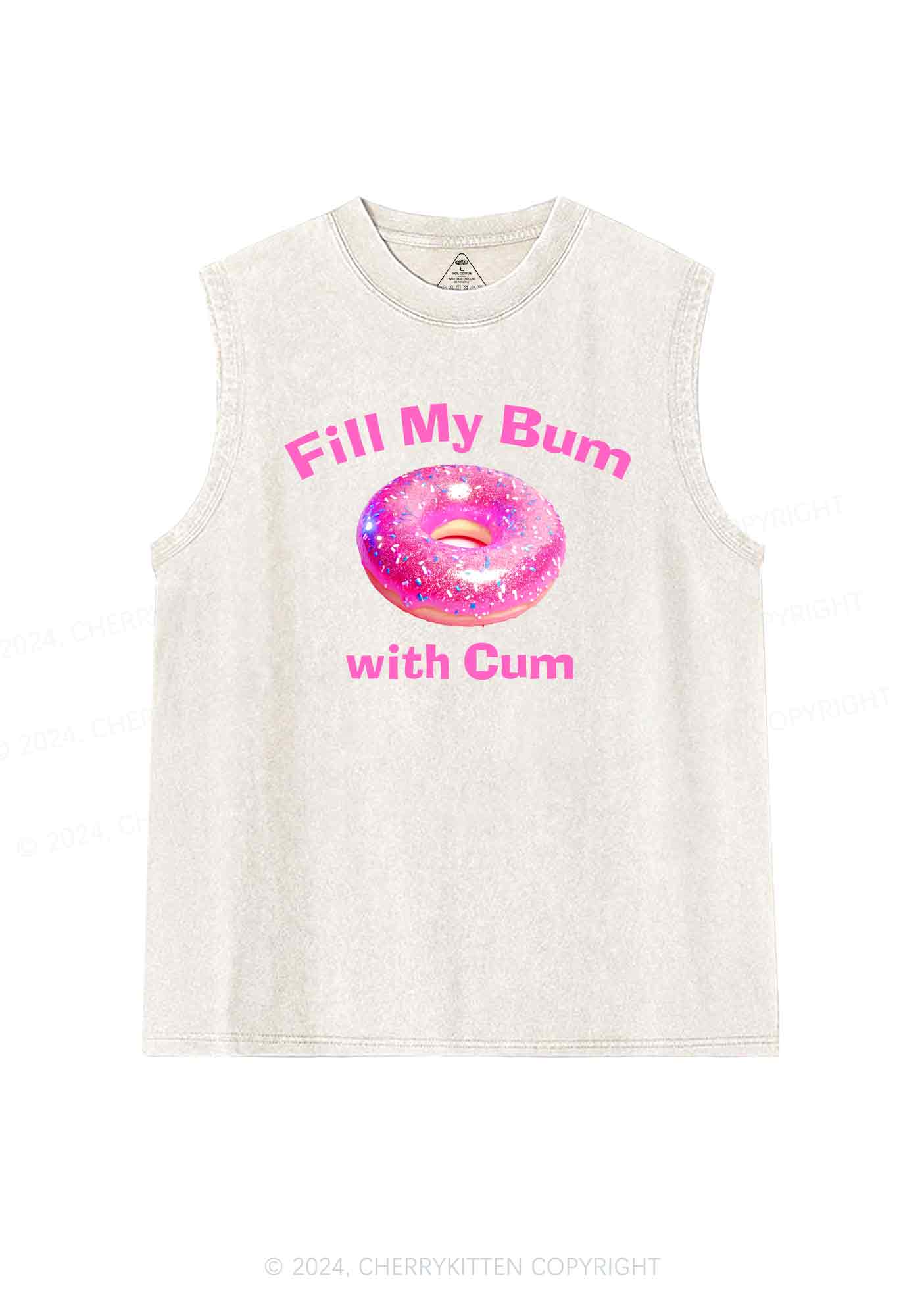 Fill My Bxm Y2K Washed Tank Cherrykitten - Image 4