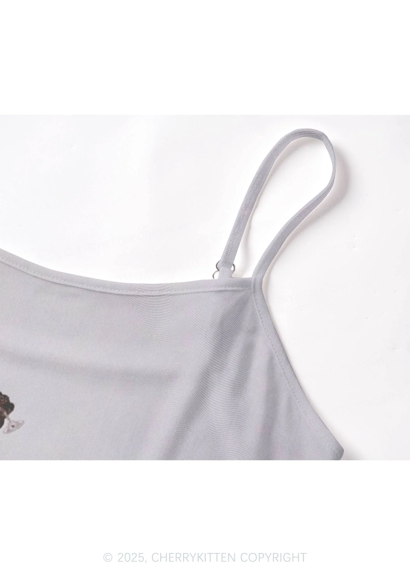 Flamingo Raccoon Y2K Mesh Cami Tank Cherrykitten - Image 5