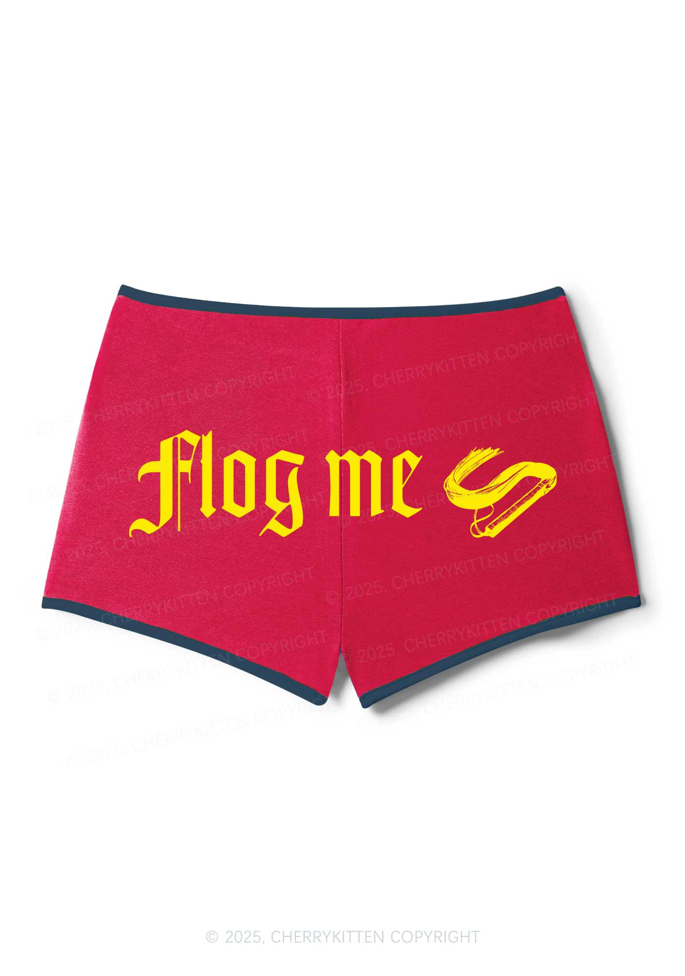 Flog Me Y2K Booty Shorts Cherrykitten - Image 3