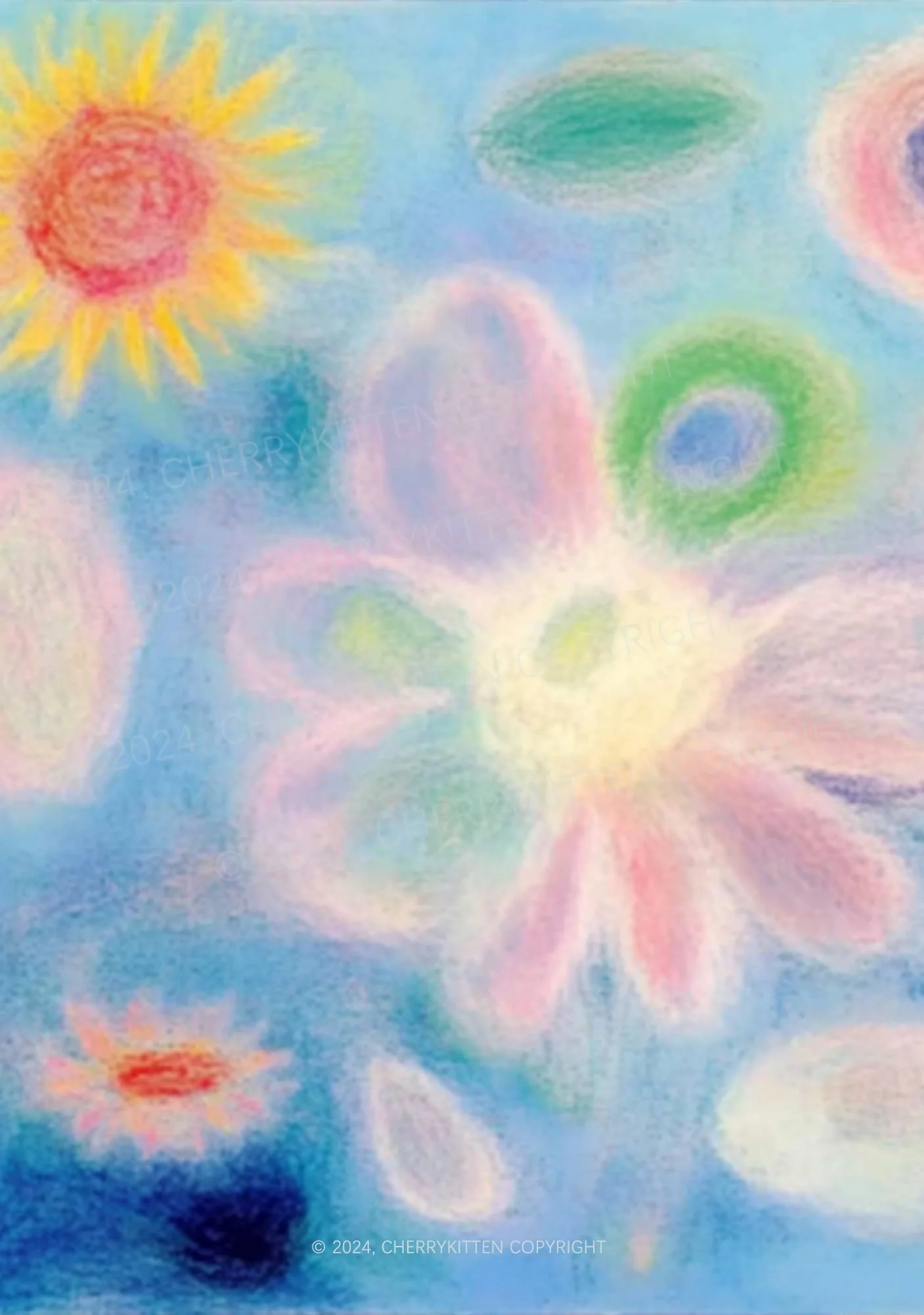 Flower Art Y2K Print Bikini Set Cherrykitten - Image 2