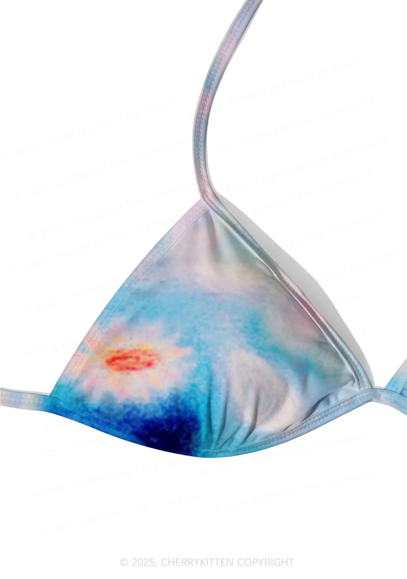 Flower Art Y2K Print Bikini Set Cherrykitten - Image 4