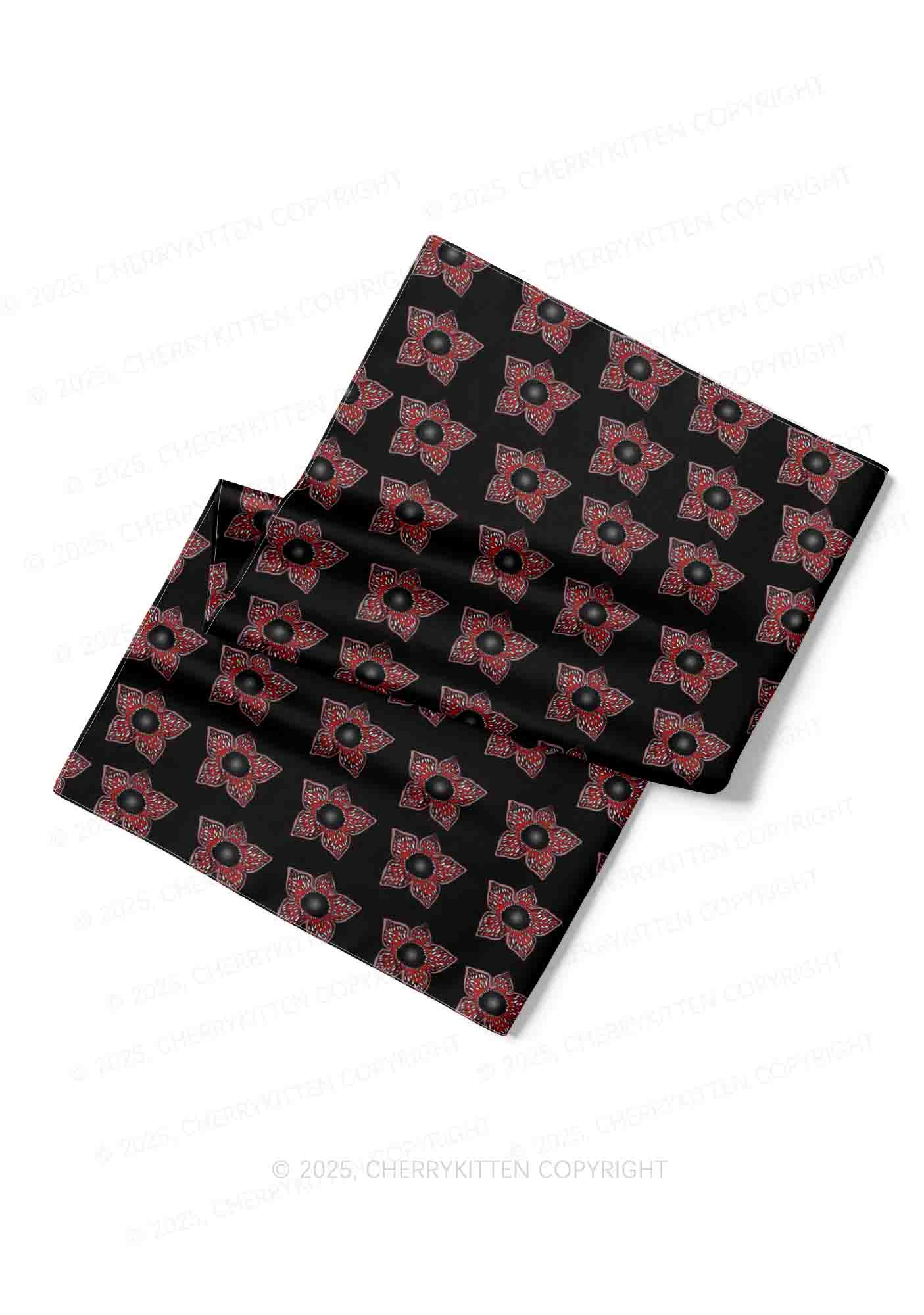 Flower Monster Y2K Square Bandana Cherrykitten - Image 3