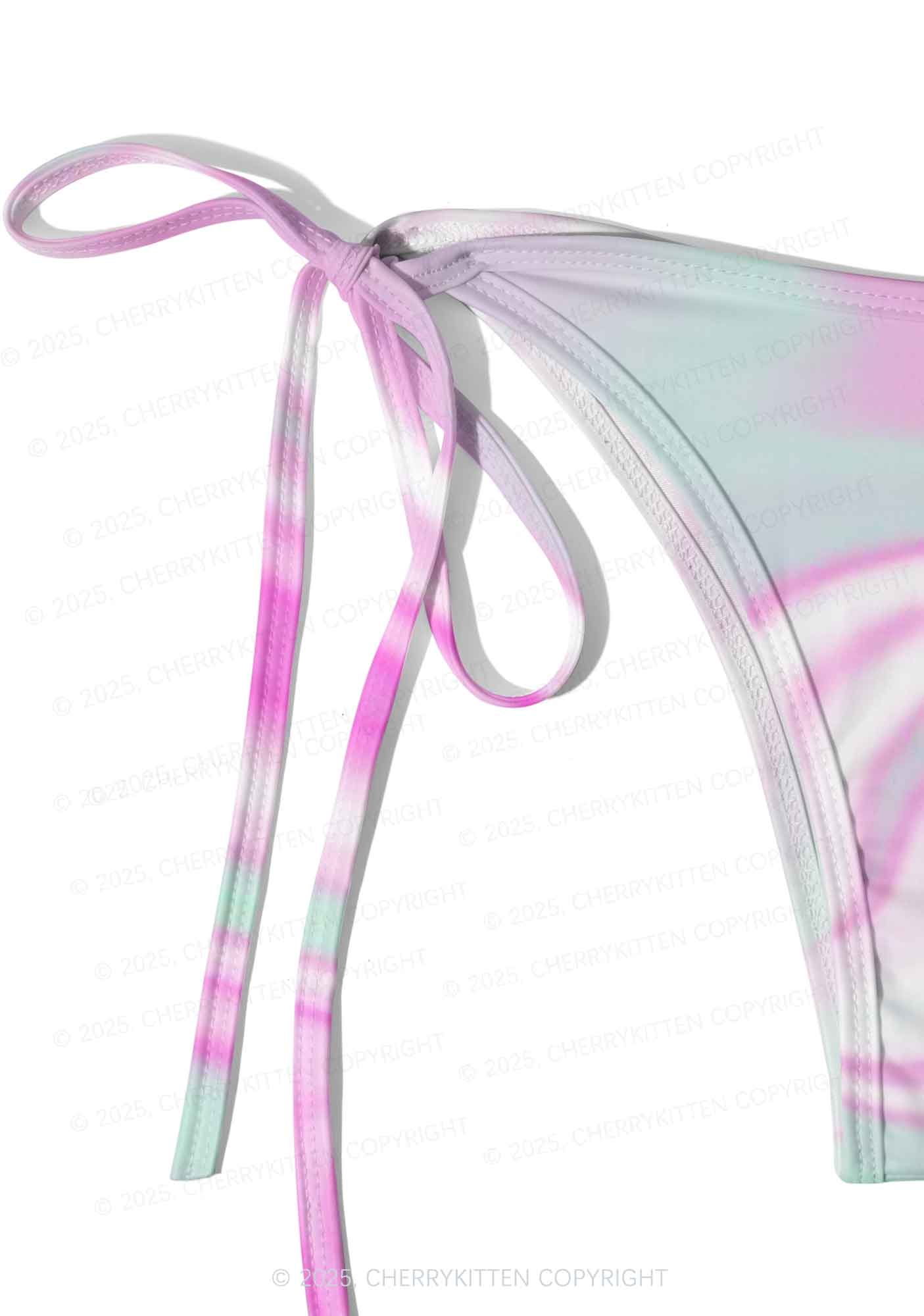 Fluid Waves Y2K Print Bikini Set Cherrykitten - Image 5