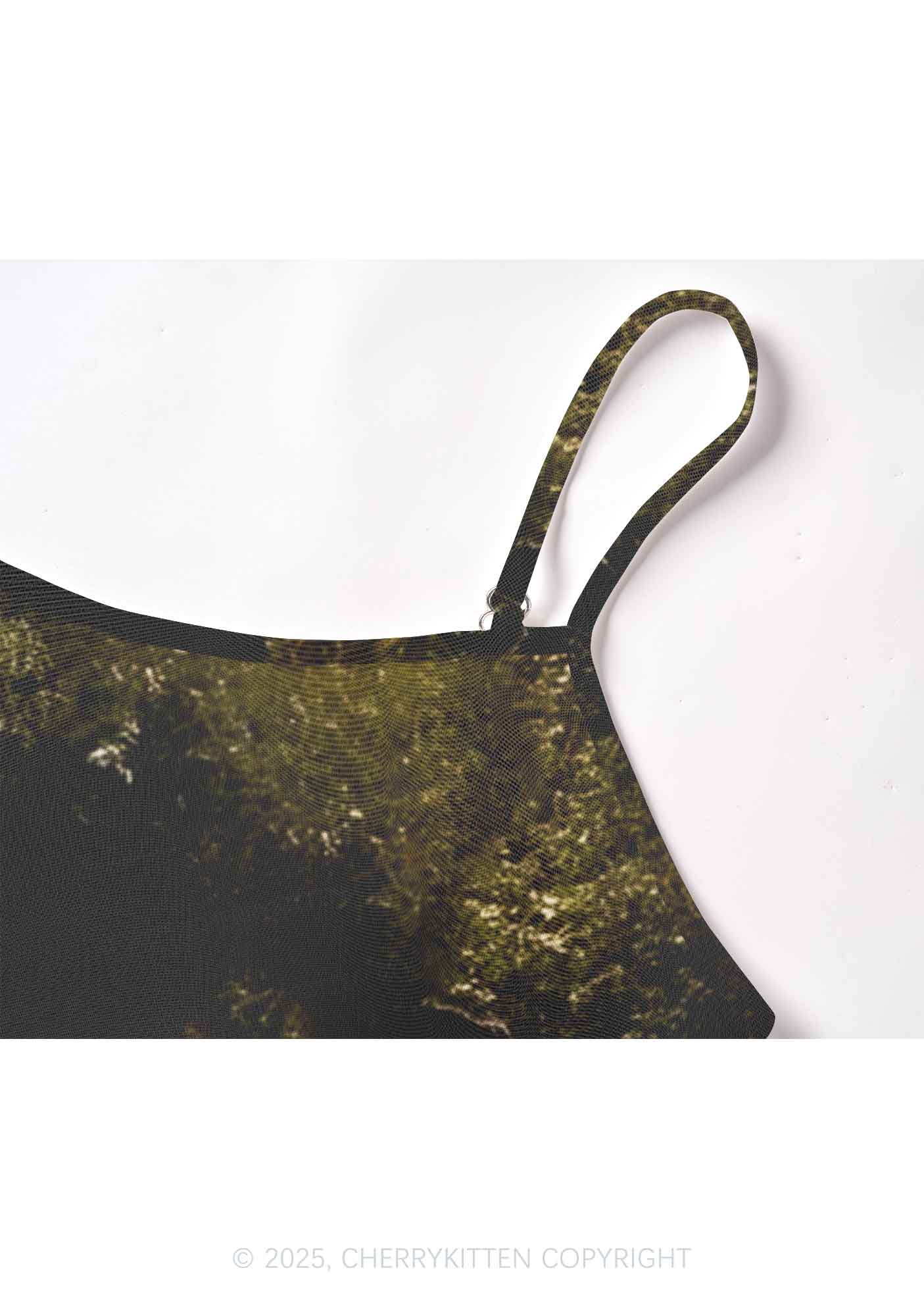 Forest Deer Y2K Mesh Cami Tank Cherrykitten - Image 5
