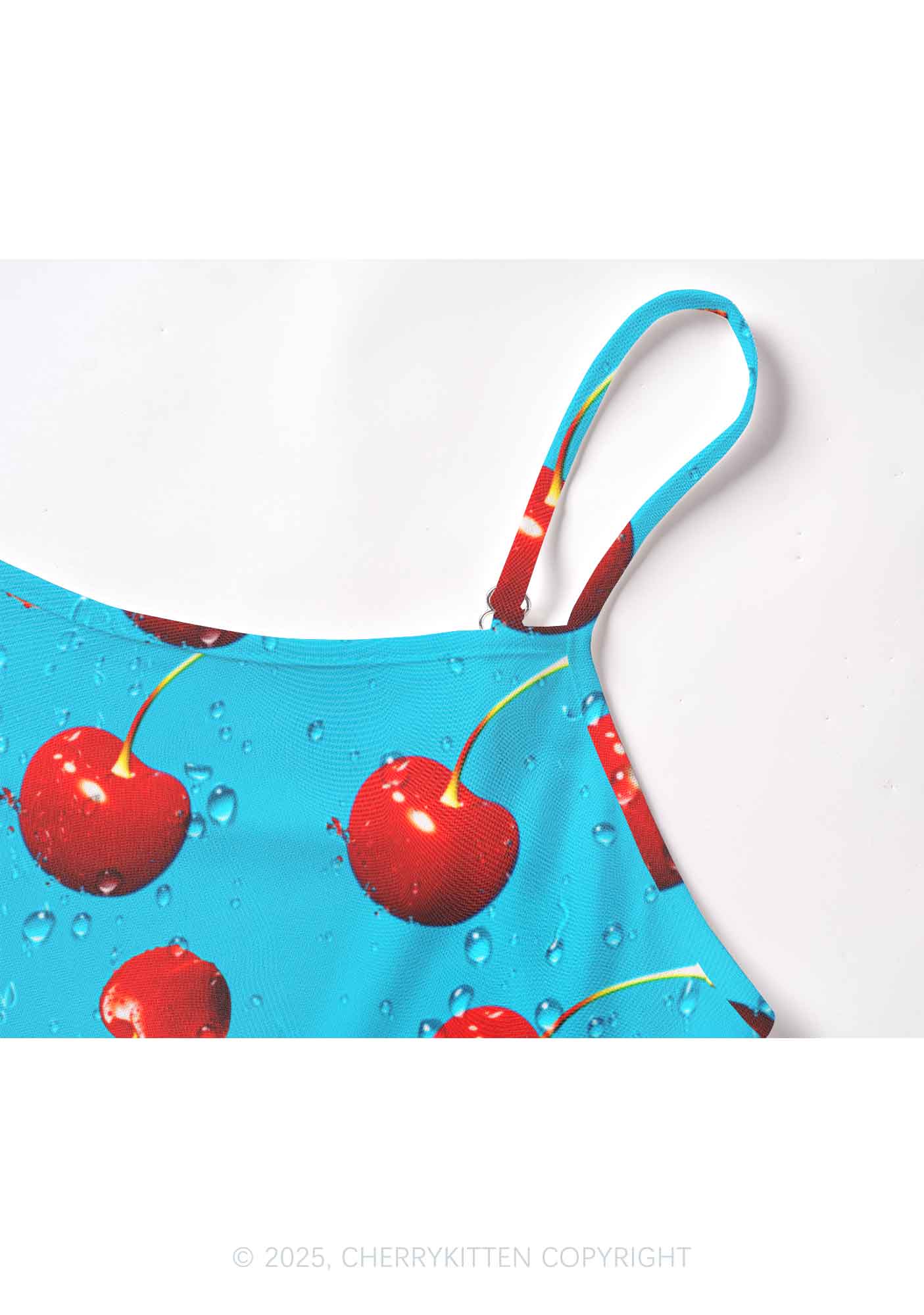 Fresh Cherry Y2K Mesh Cami Tank Cherrykitten - Image 5