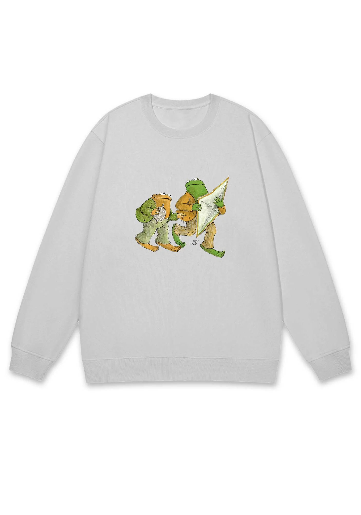Frog Flying The Kite Y2K Sweatshirt - Image 3