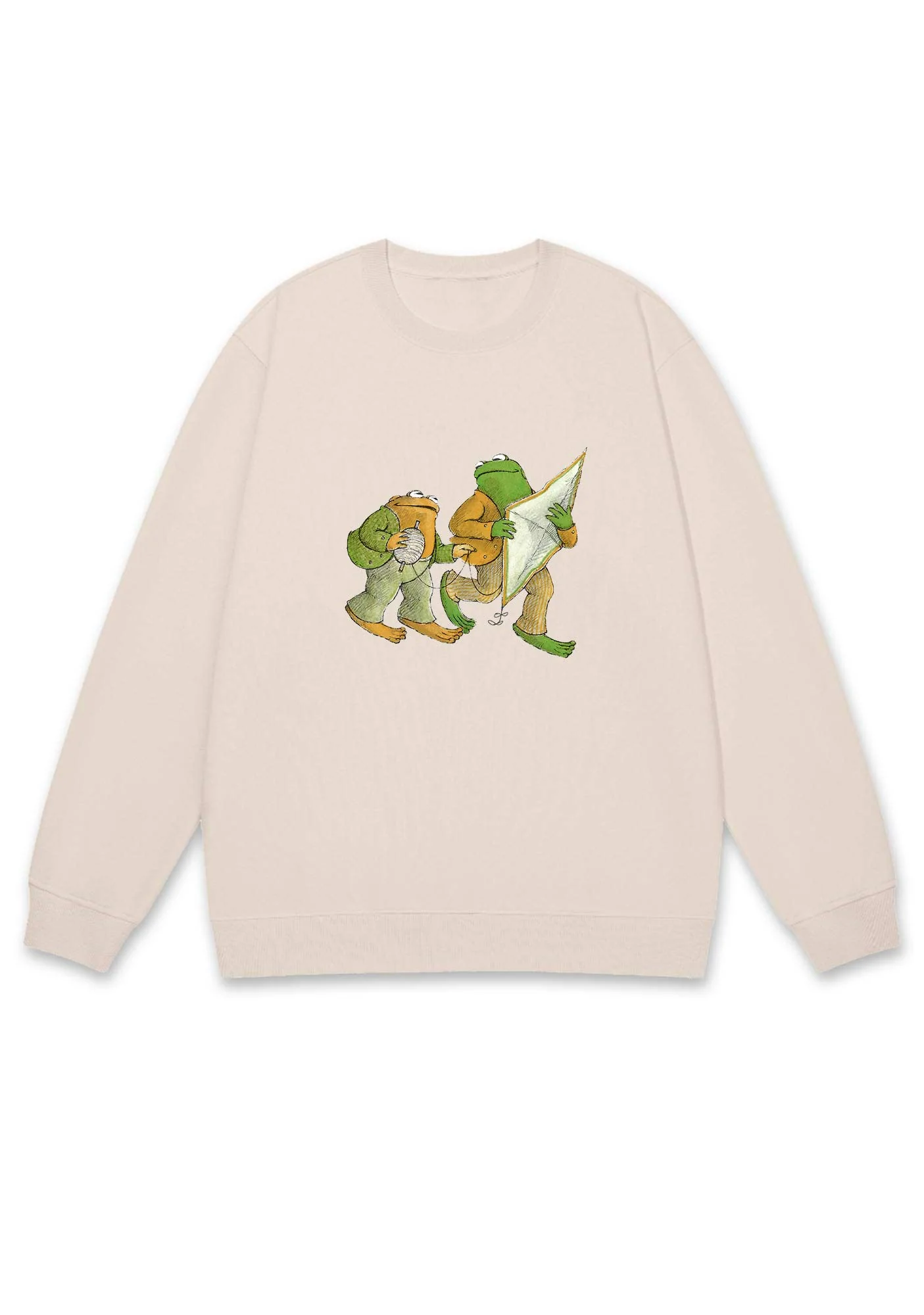 Frog Flying The Kite Y2K Sweatshirt - Image 4
