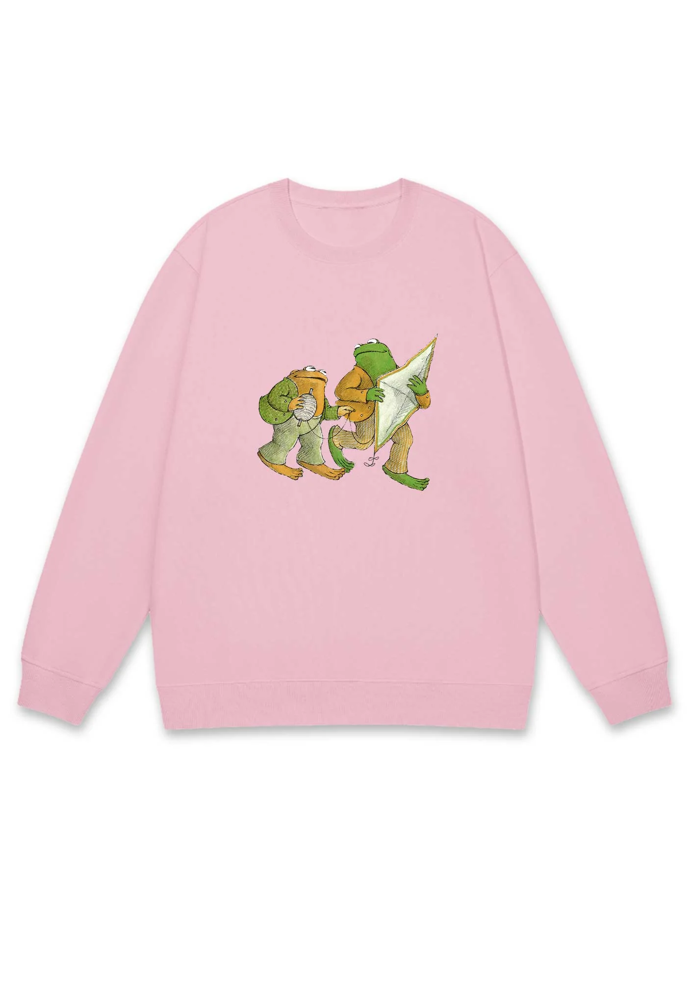 Frog Flying The Kite Y2K Sweatshirt - Image 5