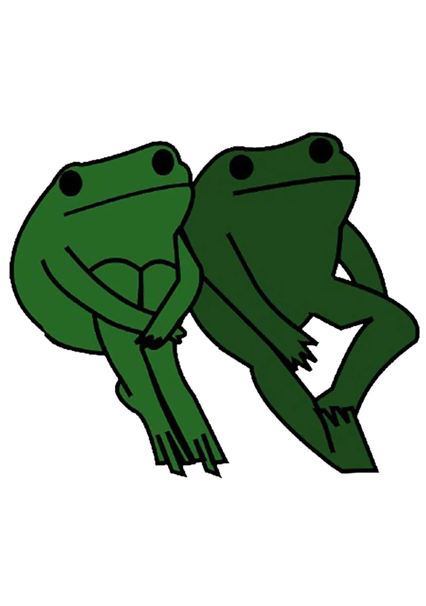 Frog Pepe Canvas Tote Bag - Image 2