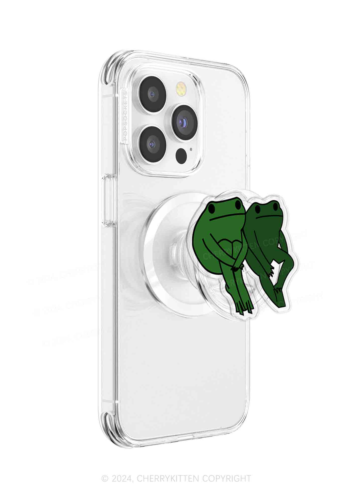 Frog Pepe Y2K Magnetic Phone Grip Holder Cherrykitten - Image 3