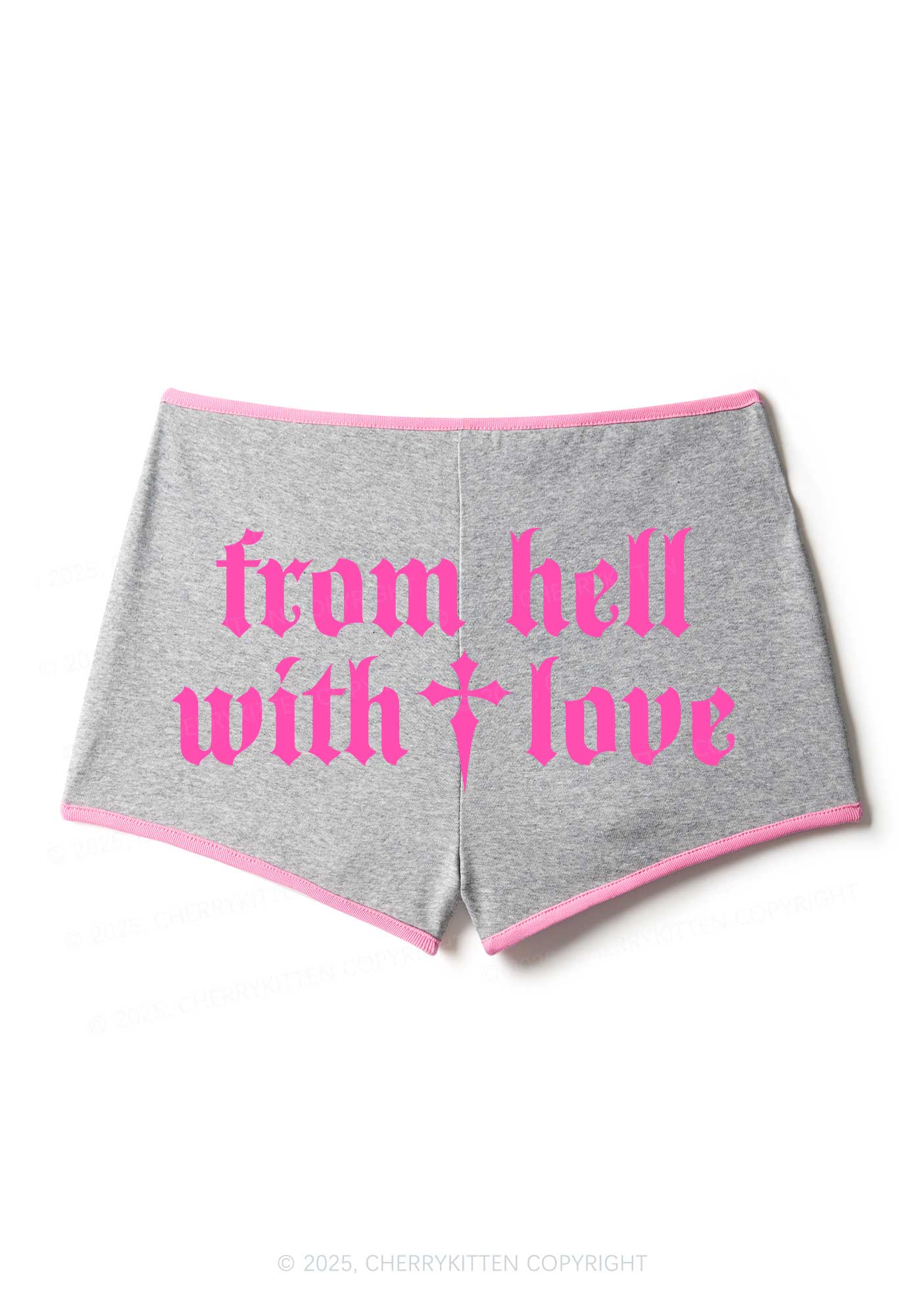 From Hell With Love Y2K Booty Shorts Cherrykitten - Image 6