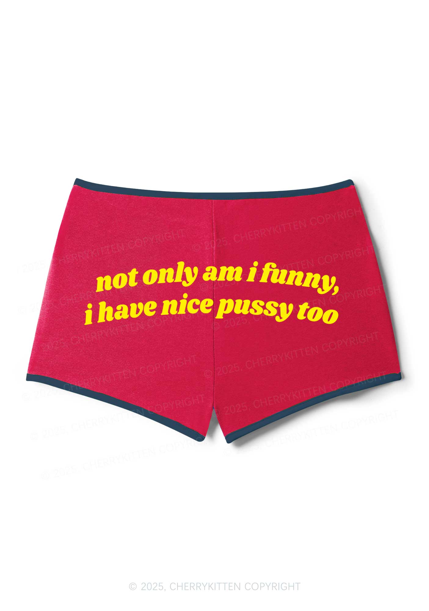 I Have Nice Puxxy Too Y2K Booty Shorts Cherrykitten - Image 3