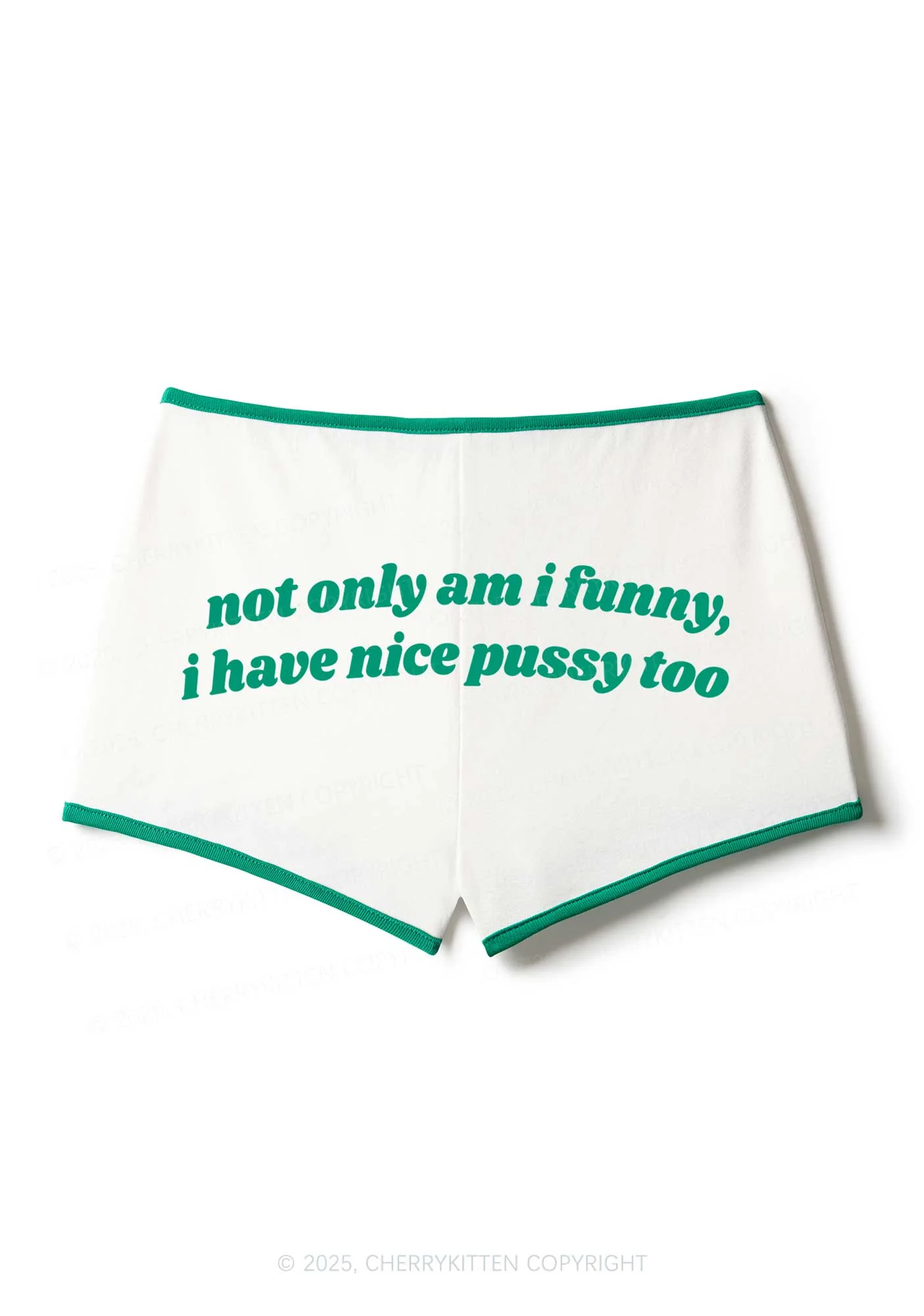 I Have Nice Puxxy Too Y2K Booty Shorts Cherrykitten - Image 4
