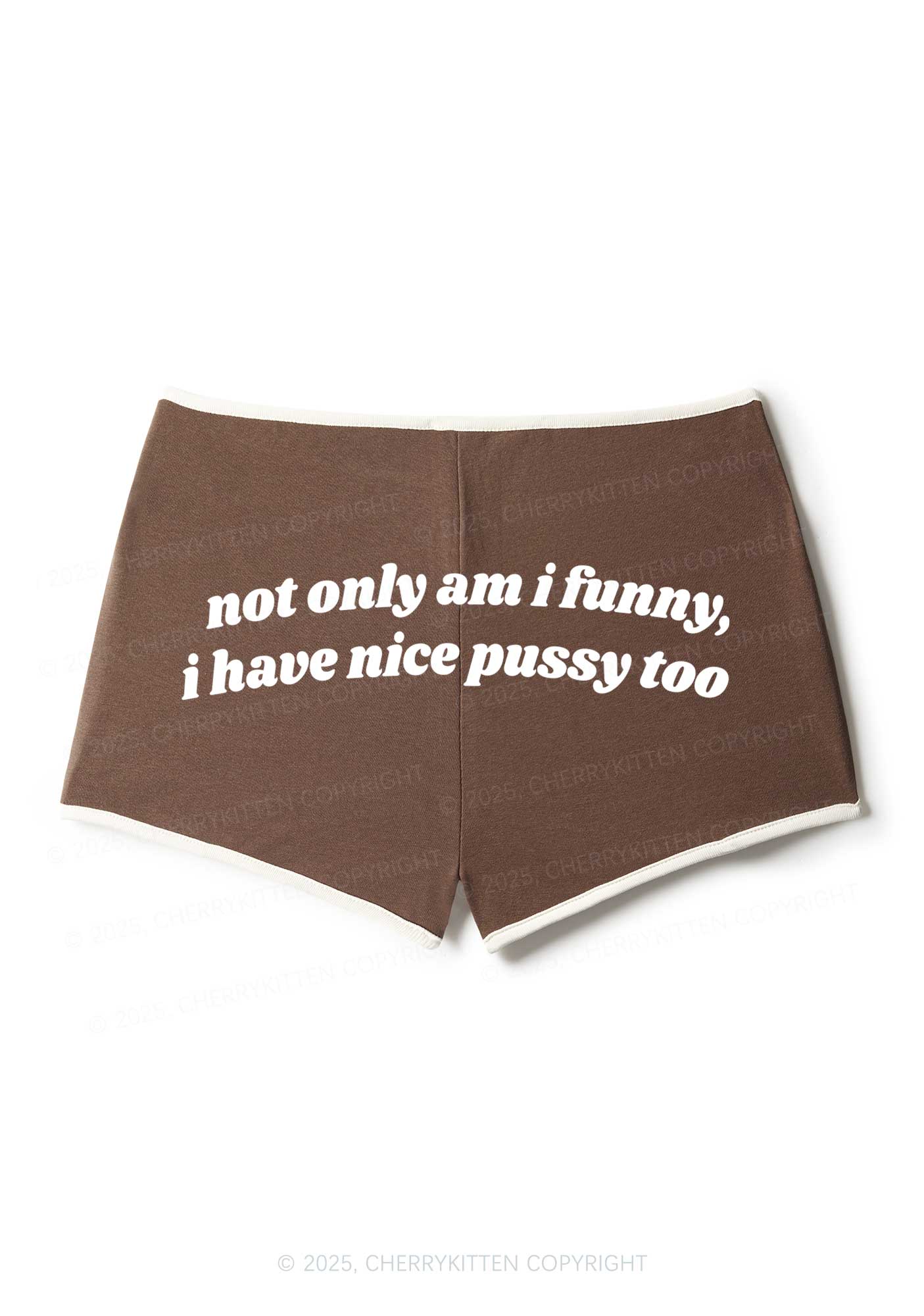 I Have Nice Puxxy Too Y2K Booty Shorts Cherrykitten - Image 5