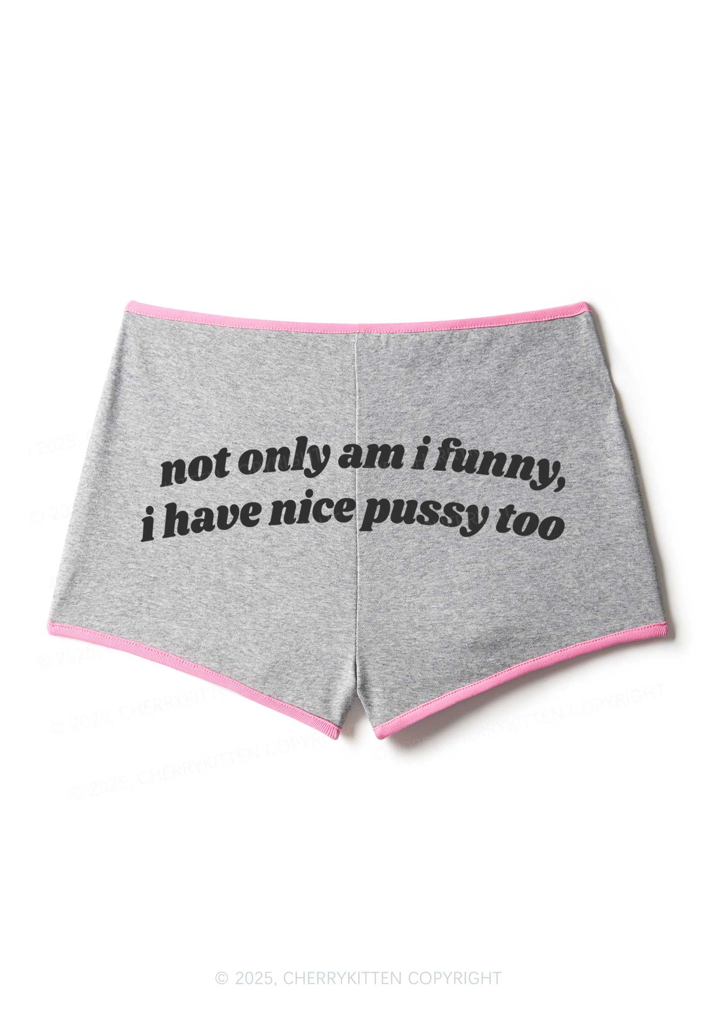 I Have Nice Puxxy Too Y2K Booty Shorts Cherrykitten - Image 6